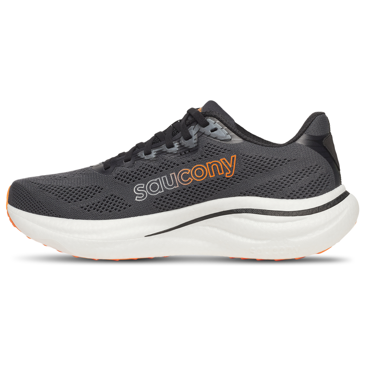 Saucony Ride 19 - Men's - Shadow/Black