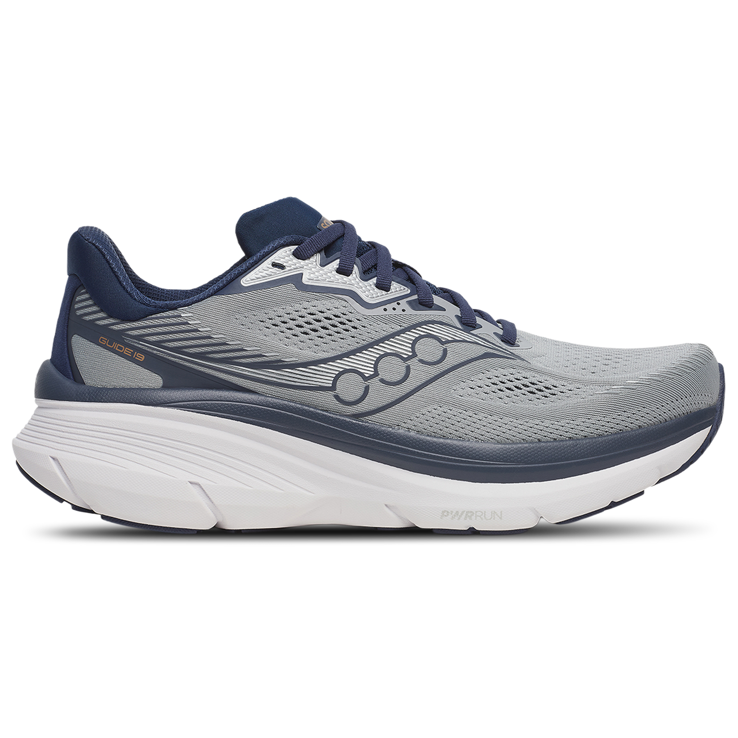 Saucony Guide 19 - Men's - Fossil/Navy
