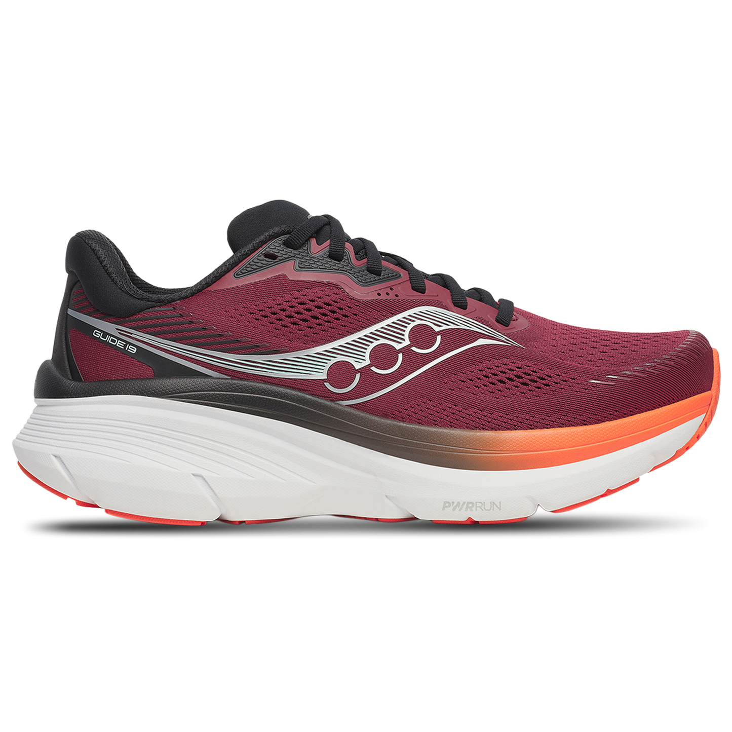 Saucony Guide 19 - Men's - Fire/Crimson