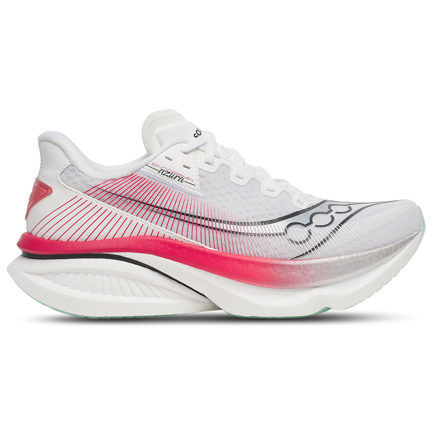 Saucony Endorphin Azura - Men's - White/Salsa