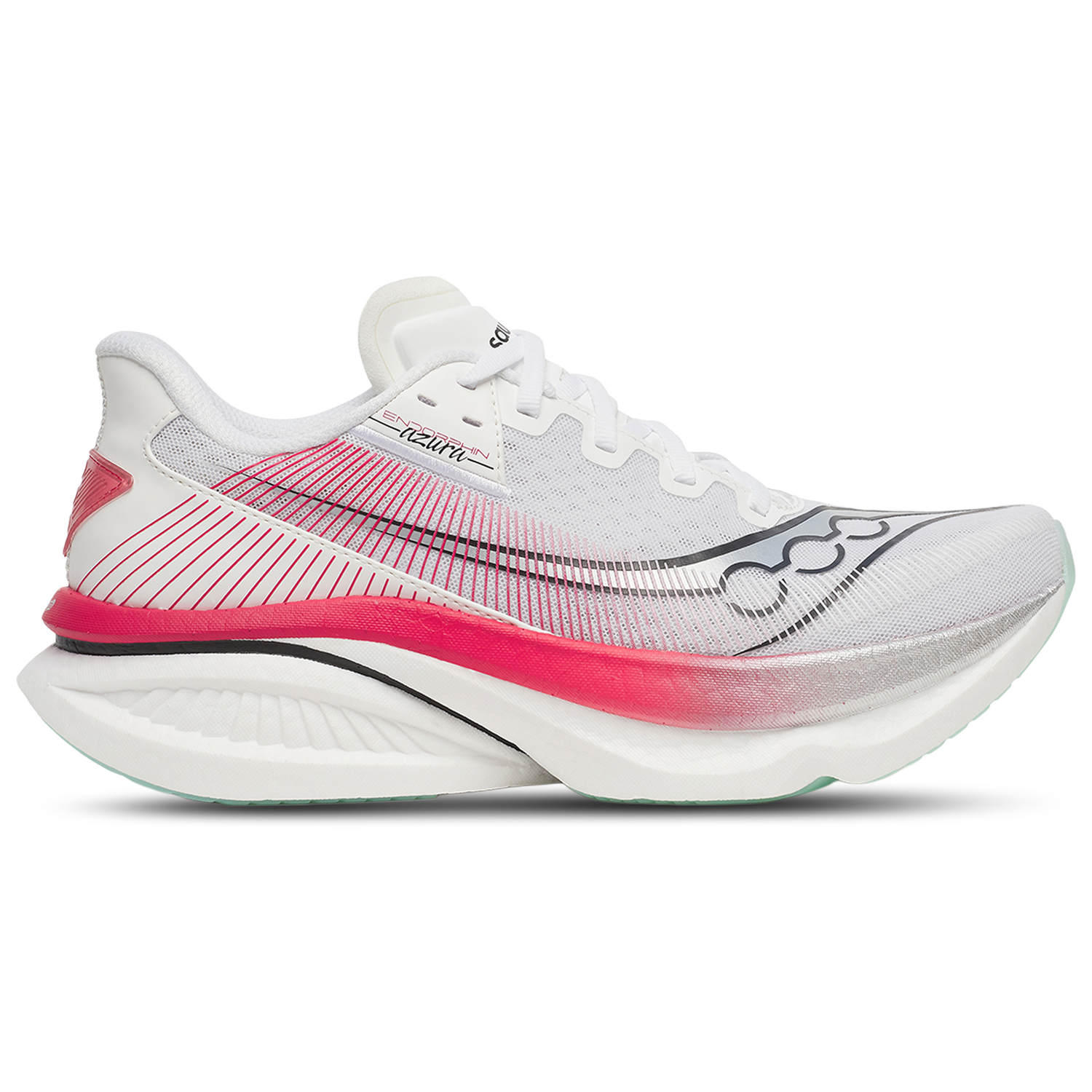 Saucony Endorphin Azura - Men's - White/Salsa