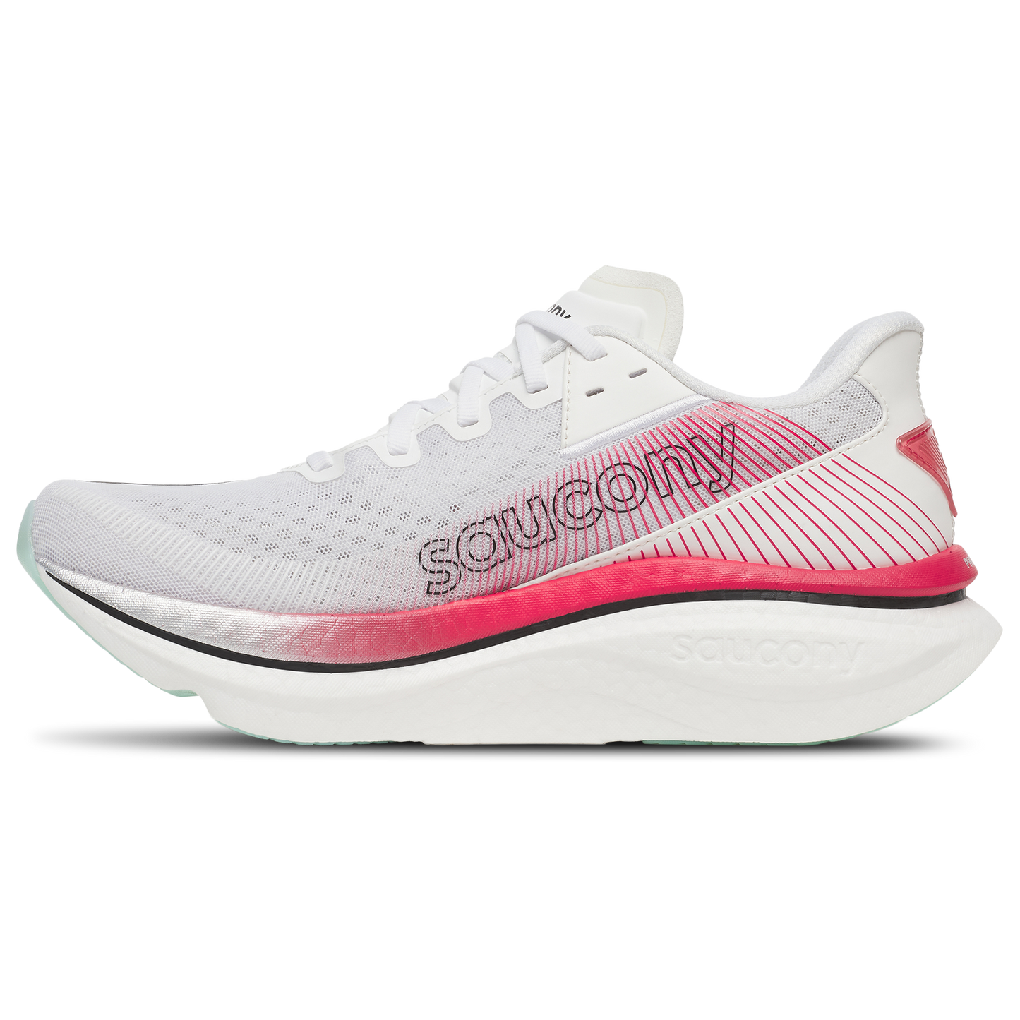 Saucony Endorphin Azura - Men's - White/Salsa