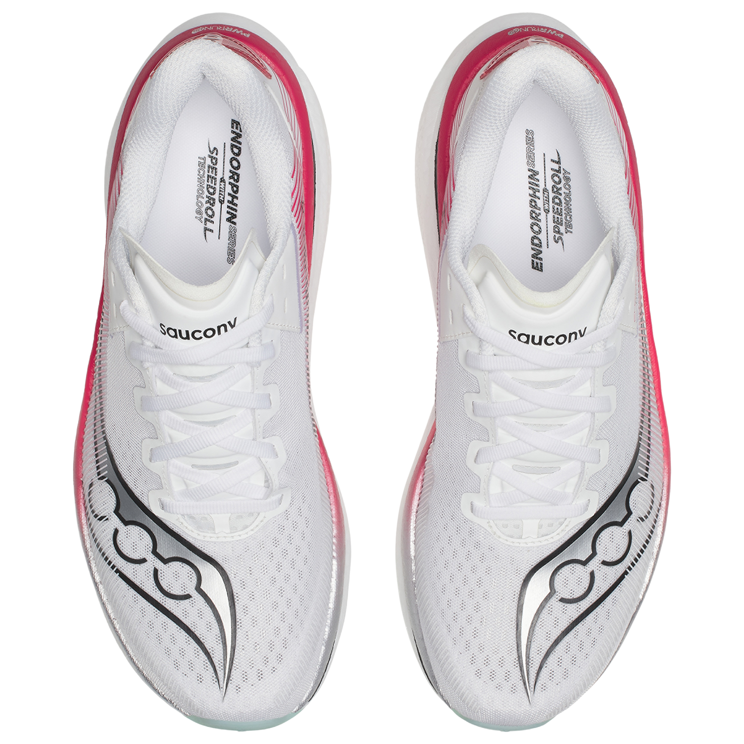 Saucony Endorphin Azura - Men's - White/Salsa