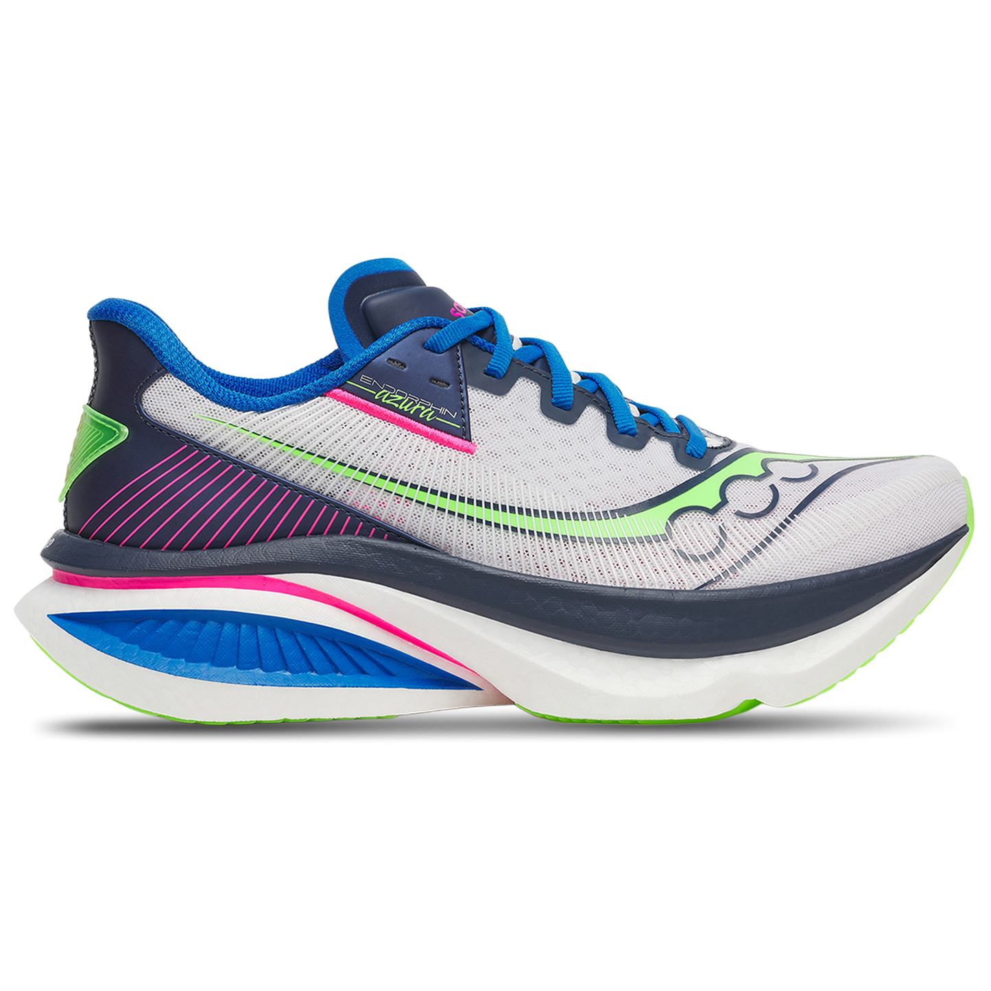 Saucony Endorphin Azura - Men's - White/Navy