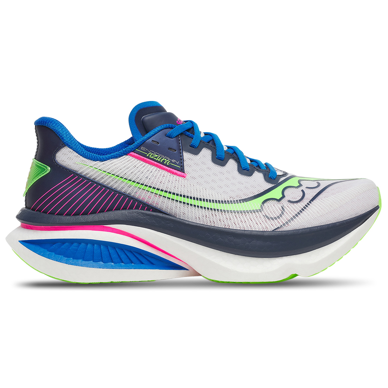 Saucony Endorphin Azura - Men's - White/Navy