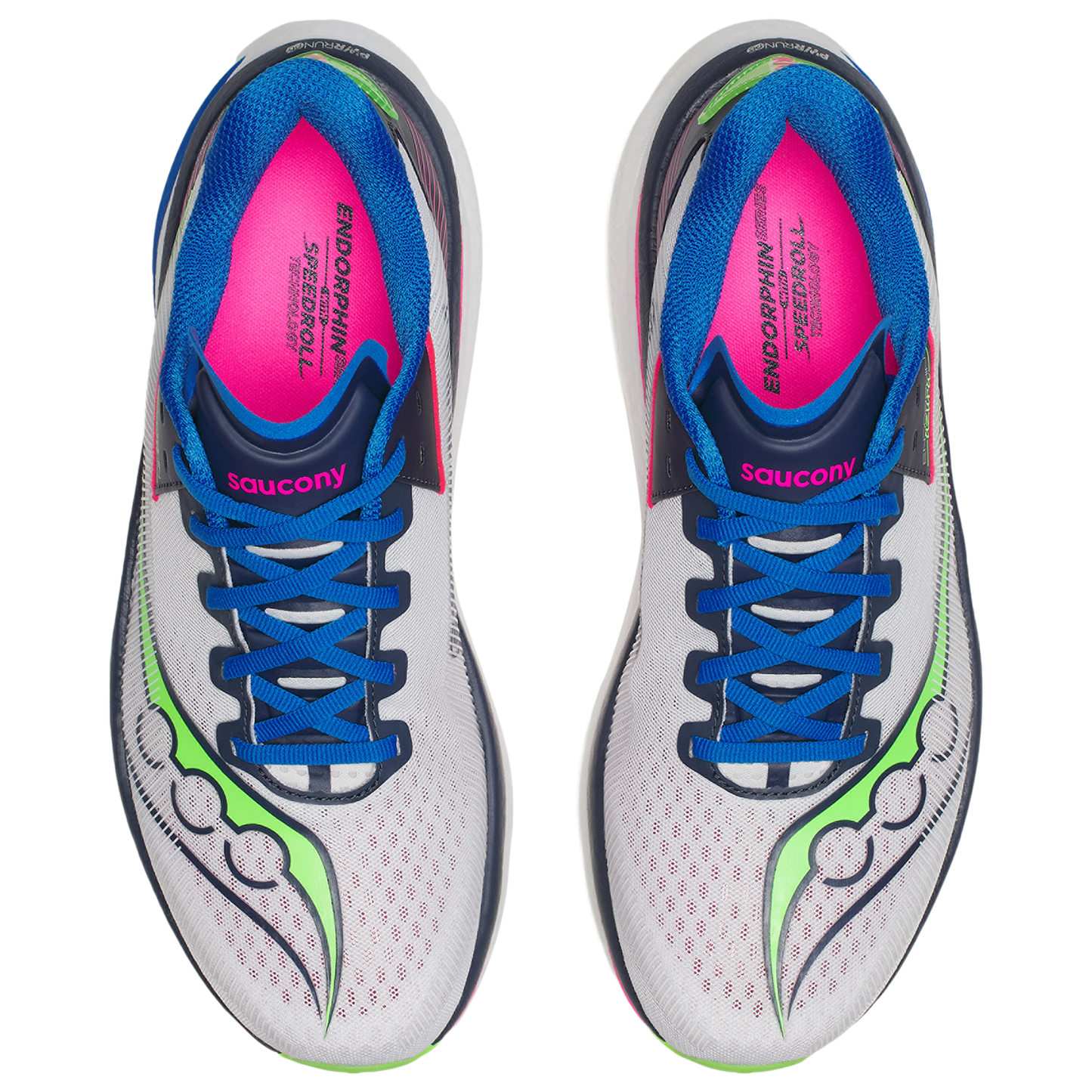 Saucony Endorphin Azura - Men's - White/Navy