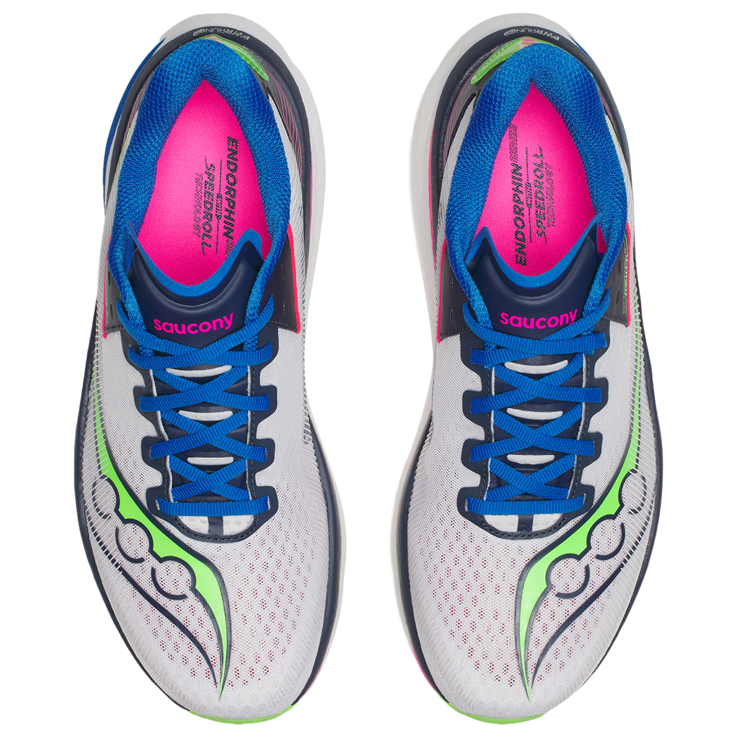 Saucony Endorphin Azura - Men's - White/Navy