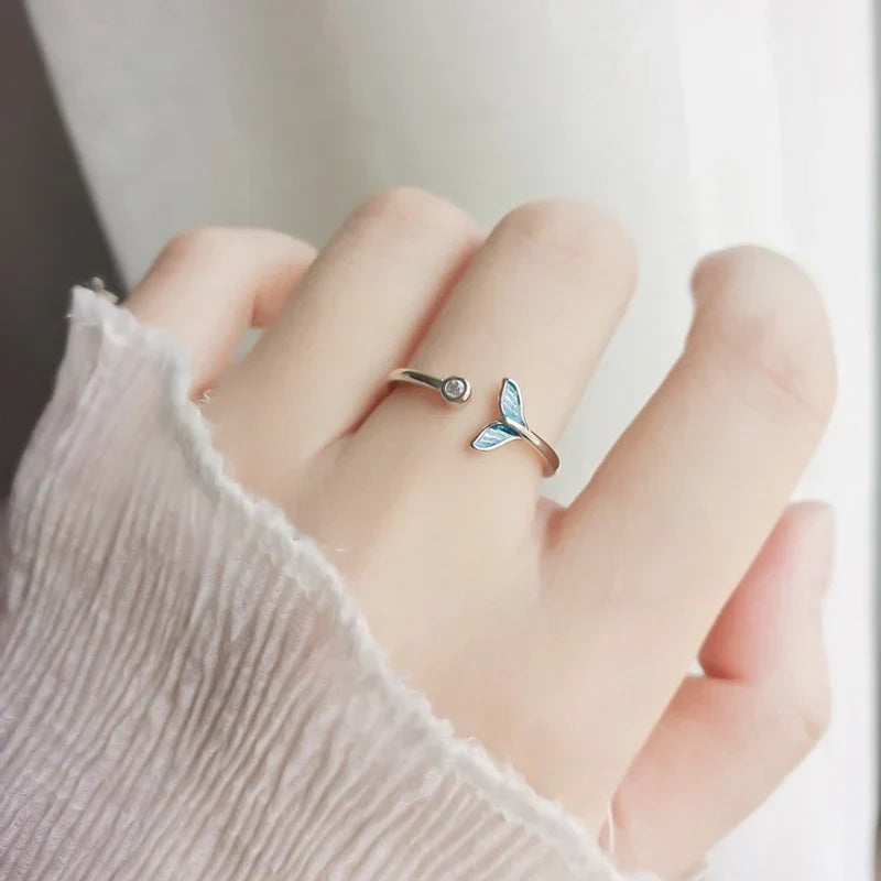 Mermaid Tail Minimalist Ring - foto 2
