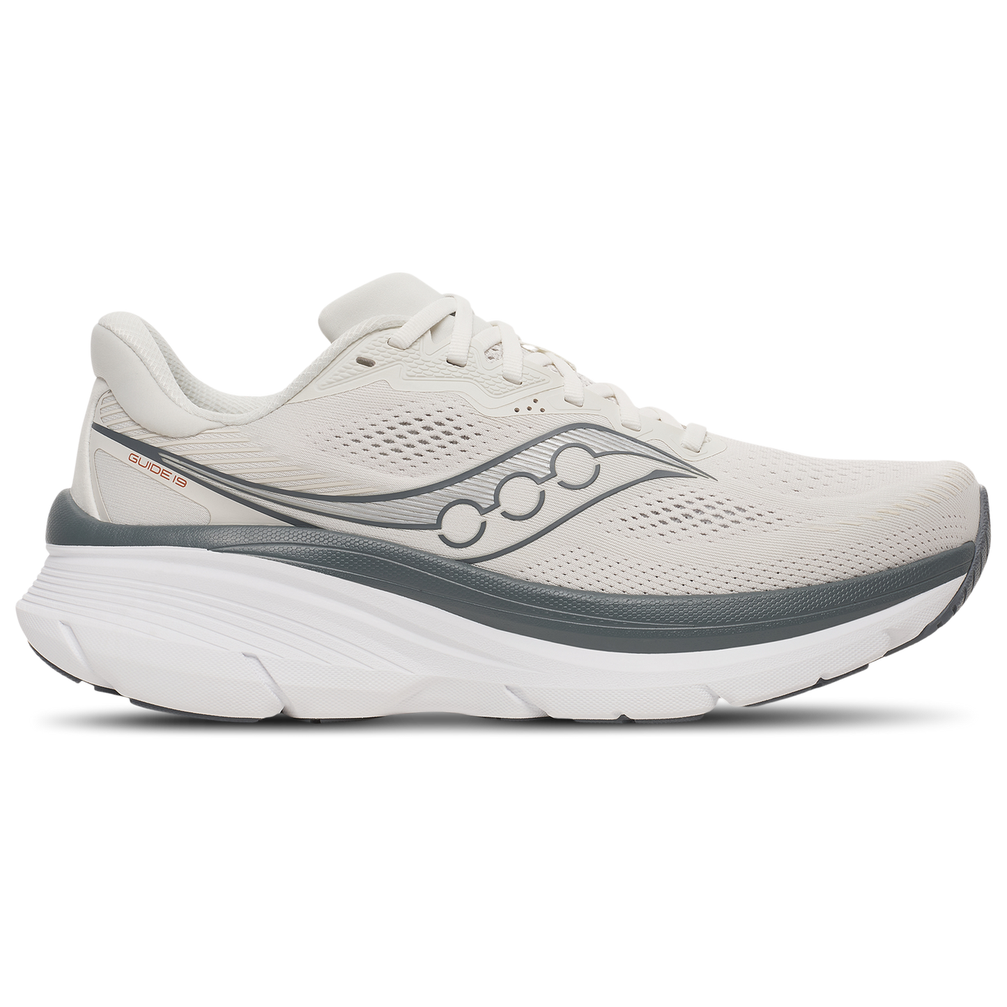 Saucony Guide 19 - Men's - Off White