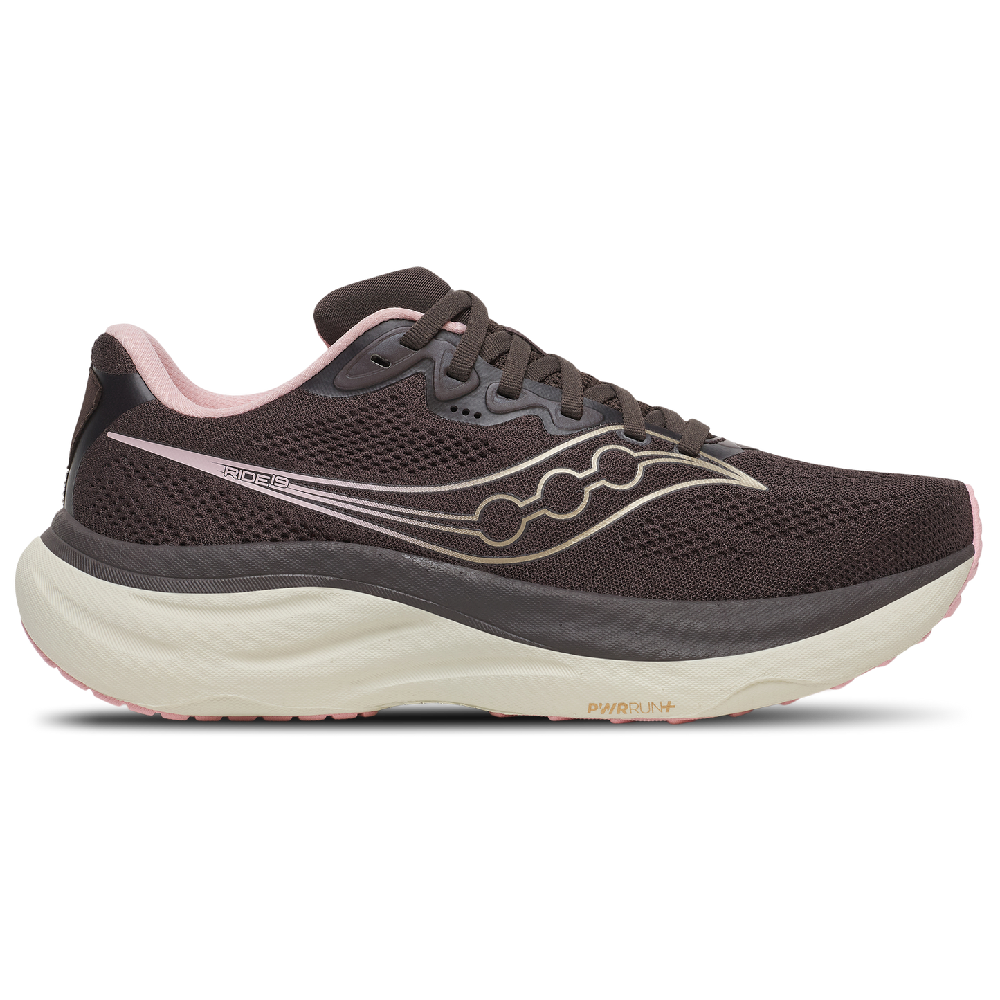 Saucony Ride 19 - Women's - Dark Brown