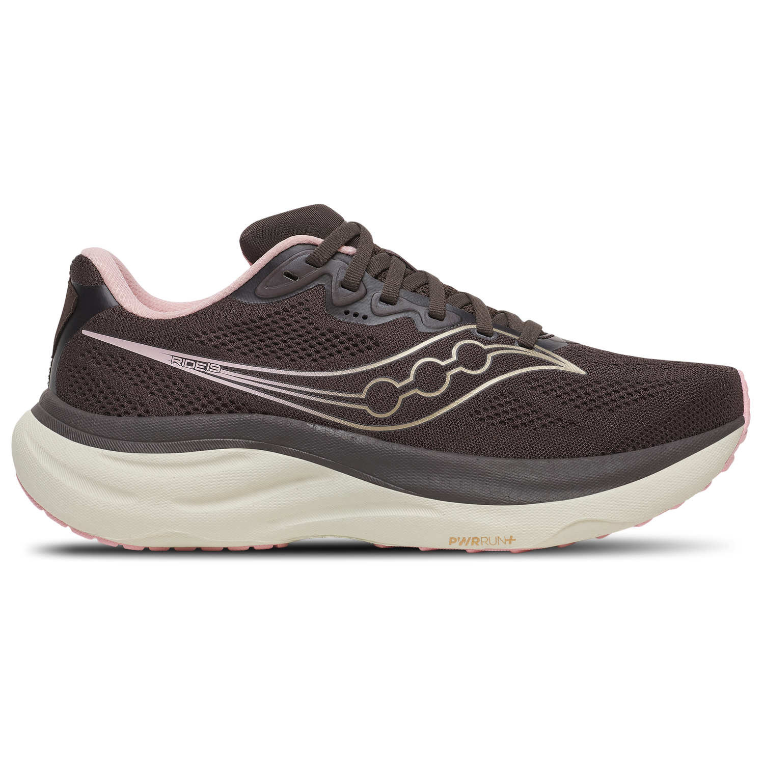Saucony Ride 19 - Women's - Dark Brown