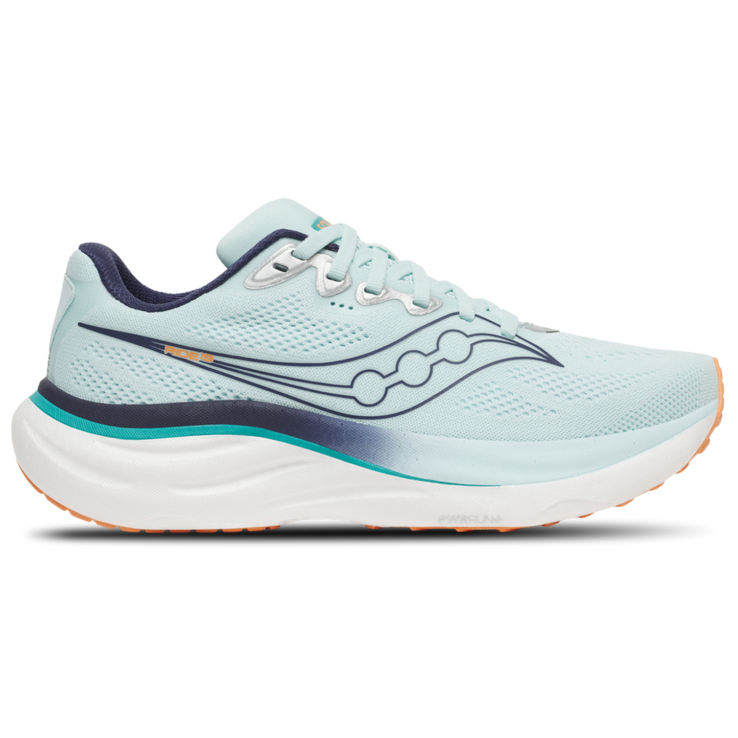 Saucony Ride 19 - Women's - Light Turquoise/Aqua