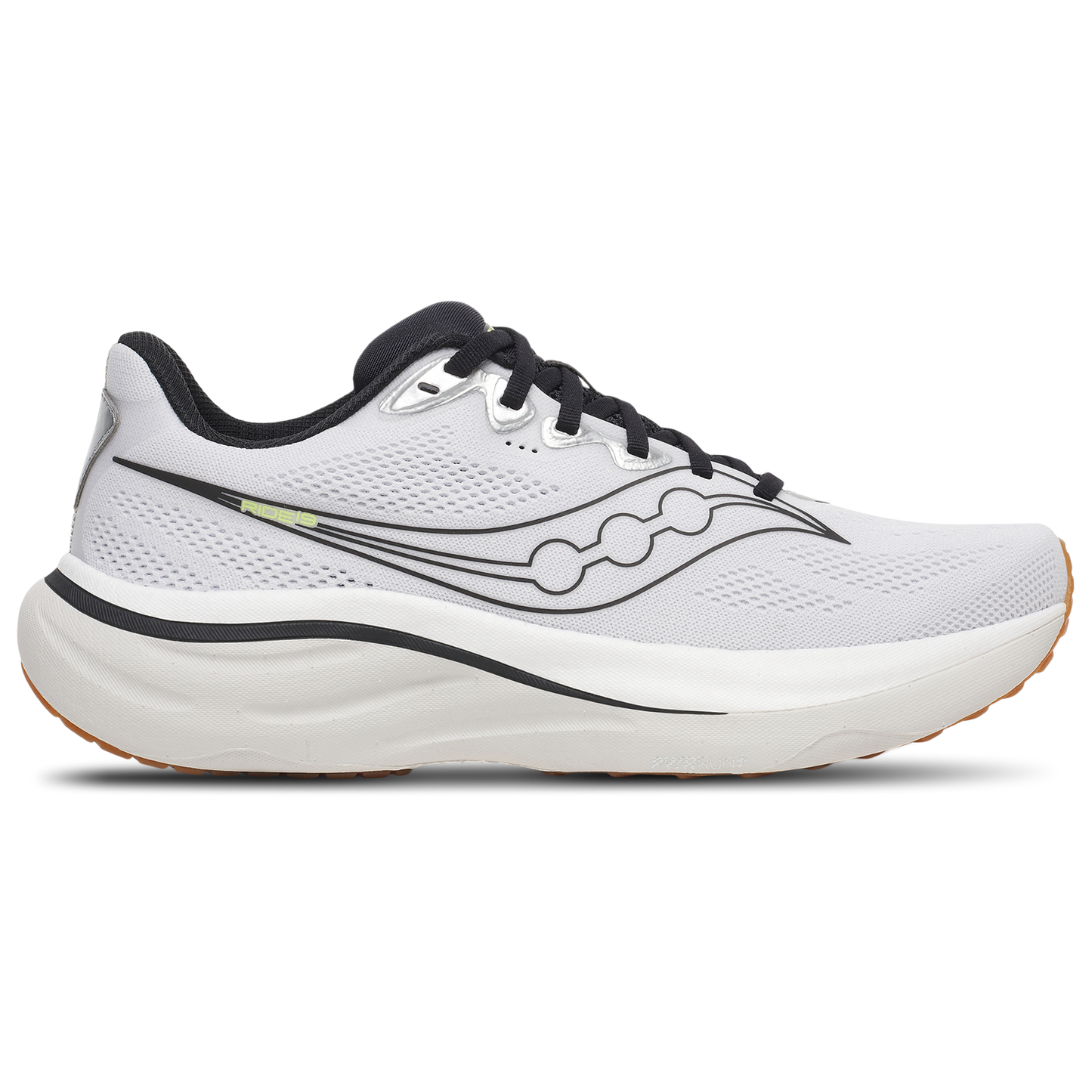 Saucony Ride 19 - Men's - White
