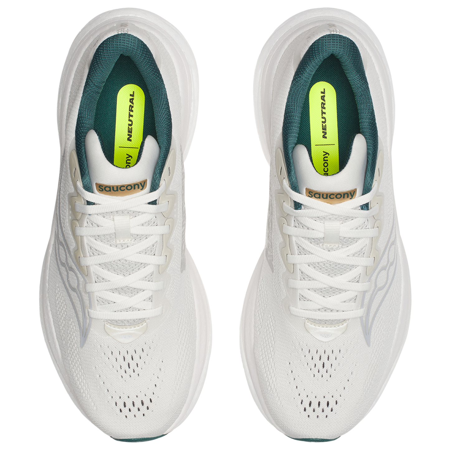 Saucony Ride 19 - Men's - Off White