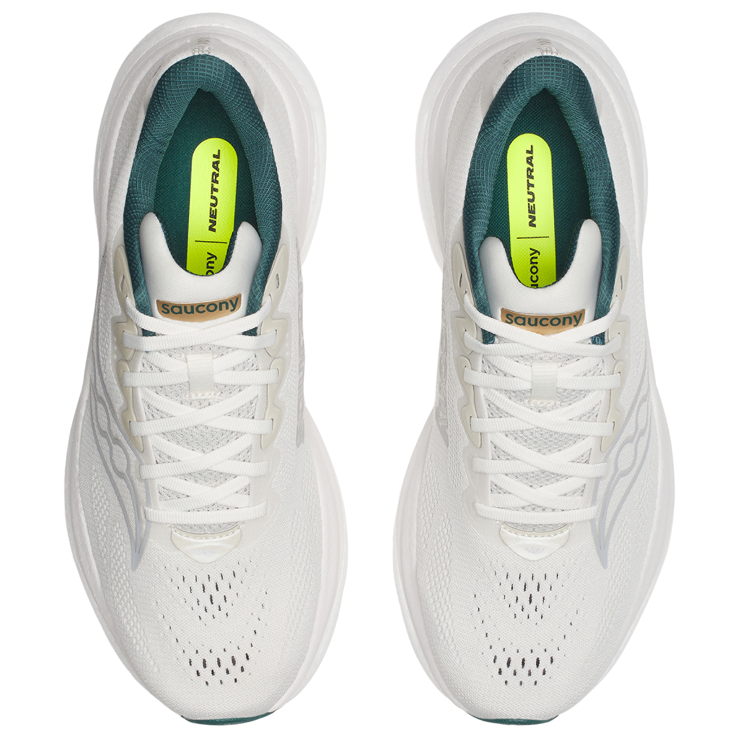 Saucony Ride 19 - Men's - Off White