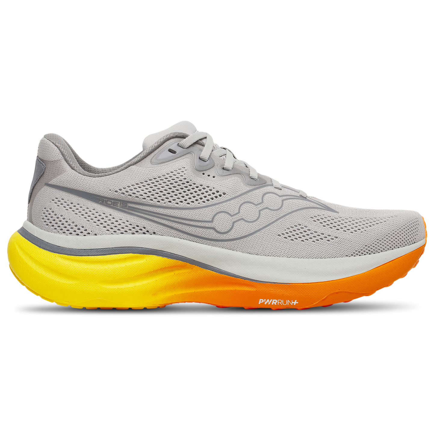 Saucony Ride 19 - Men's - Light Grey