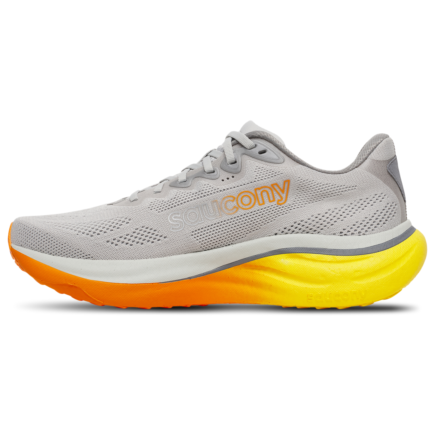 Saucony Ride 19 - Men's - Light Grey