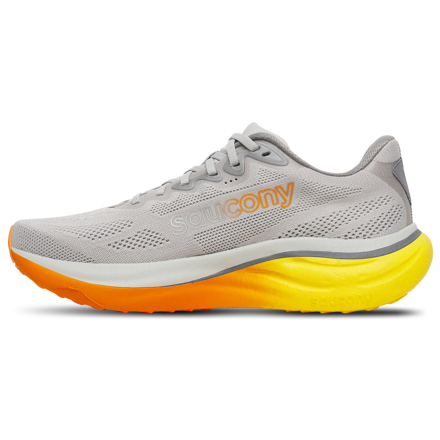 Saucony Ride 19 - Men's - Light Grey
