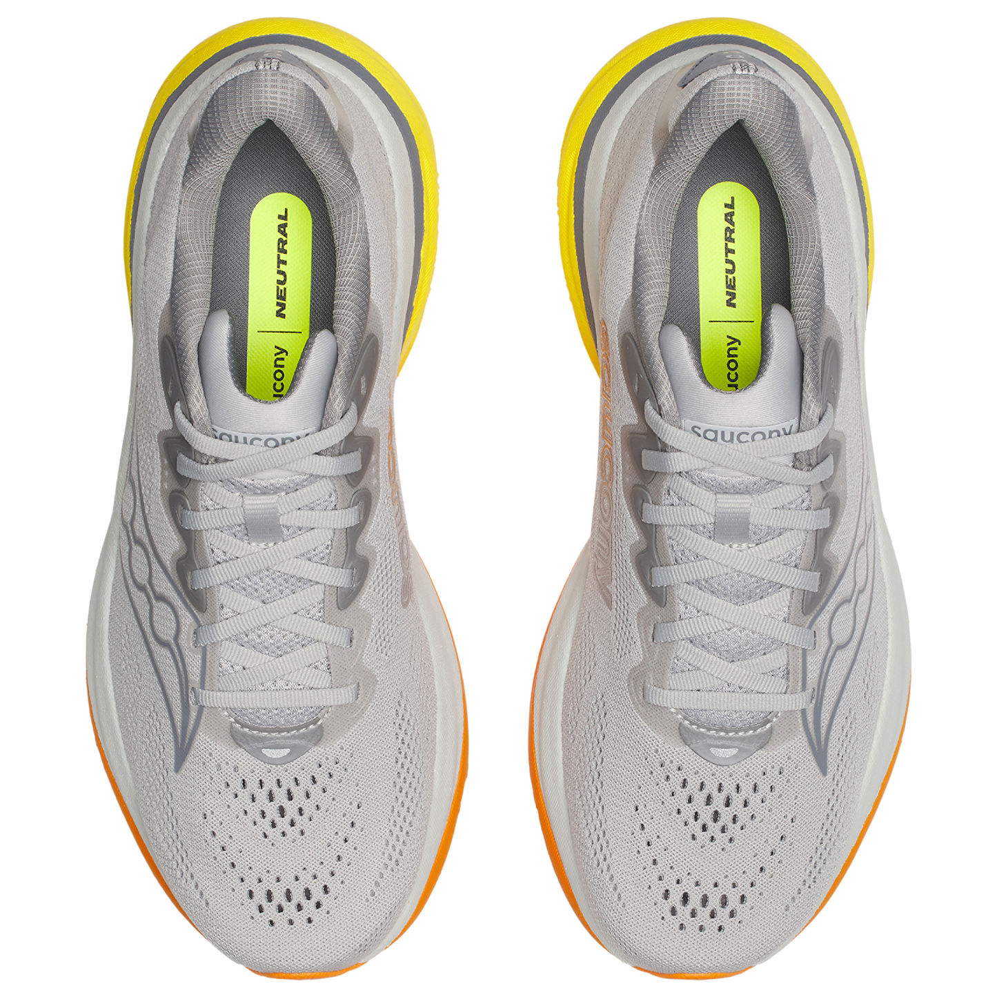 Saucony Ride 19 - Men's - Light Grey