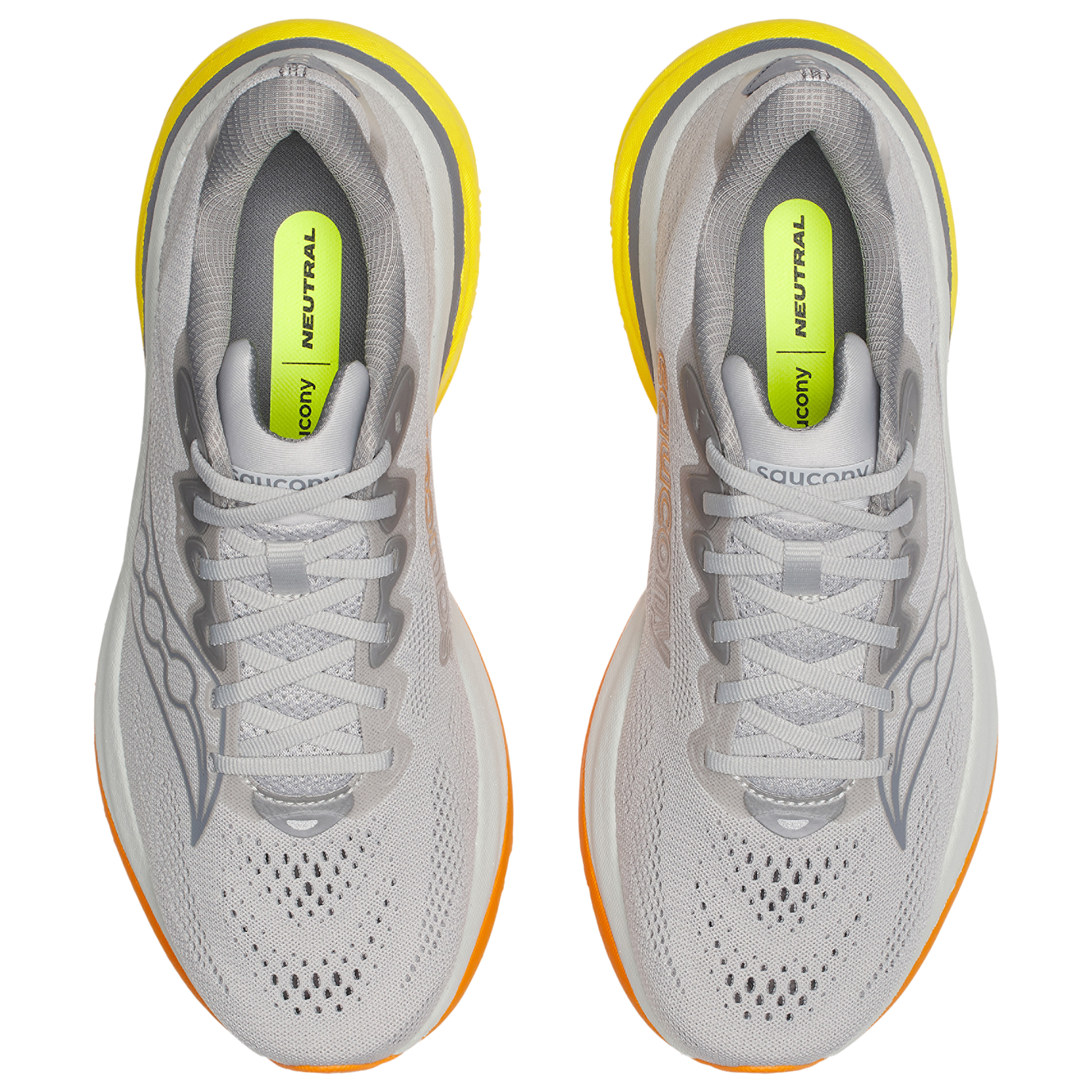 Saucony Ride 19 - Men's - Light Grey