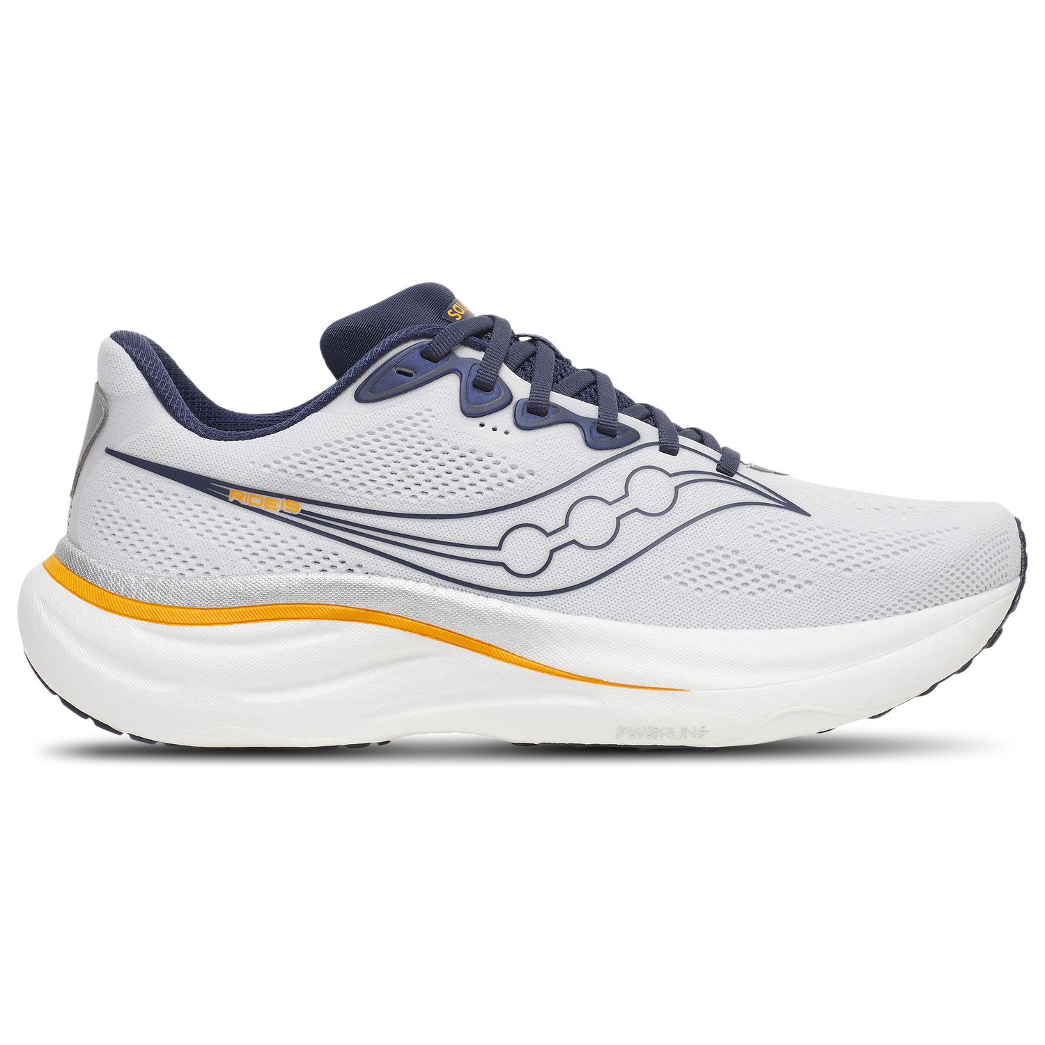 Saucony Ride 19 - Men's - White (S5661012)