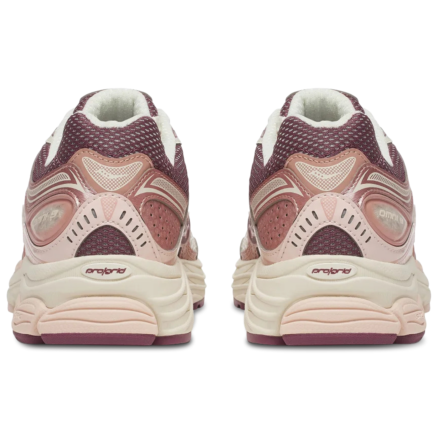 Saucony Progrid Omni 9 - Women's - Ivory/Peony (S6073915)