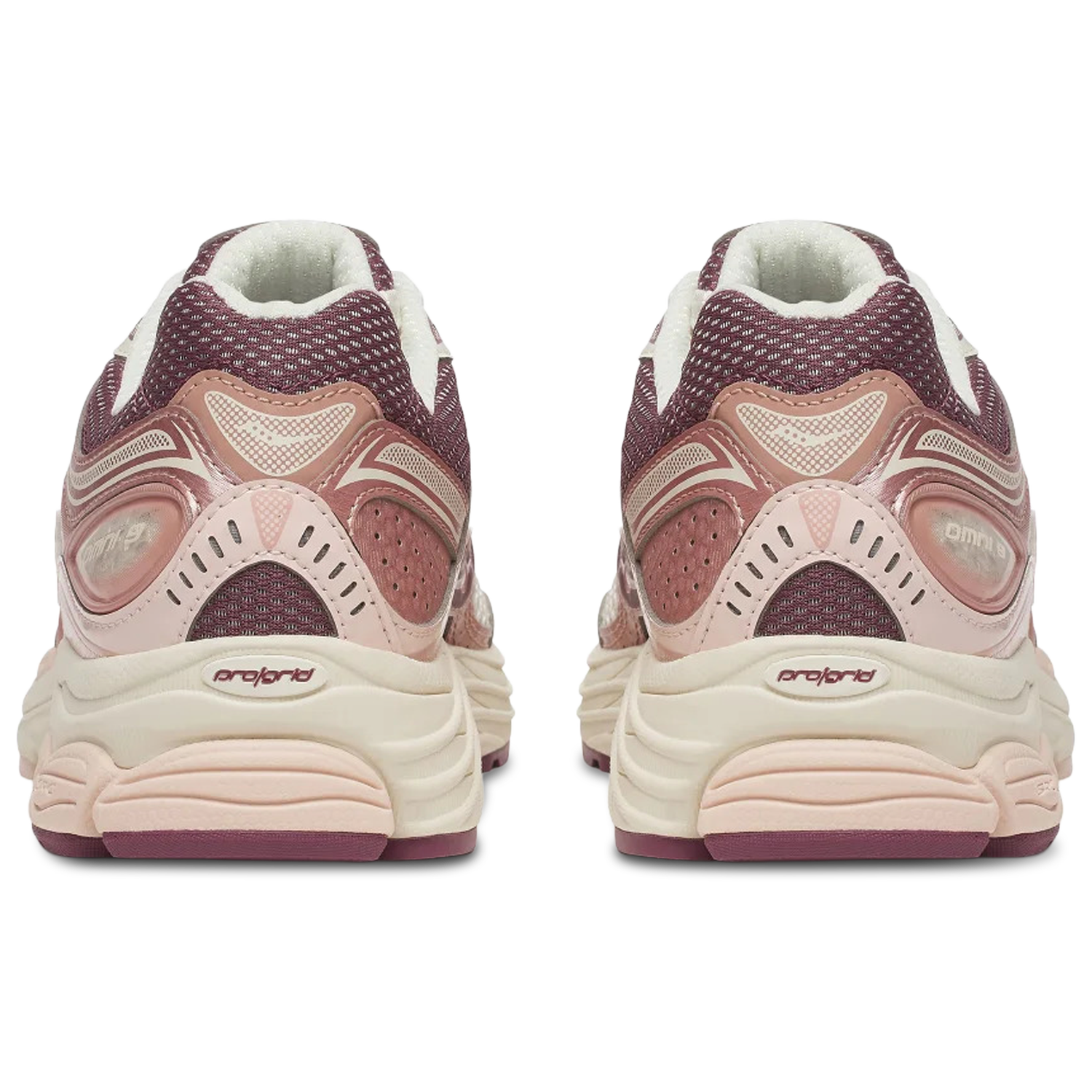 Saucony Progrid Omni 9 - Women's - Ivory/Peony (S6073915)