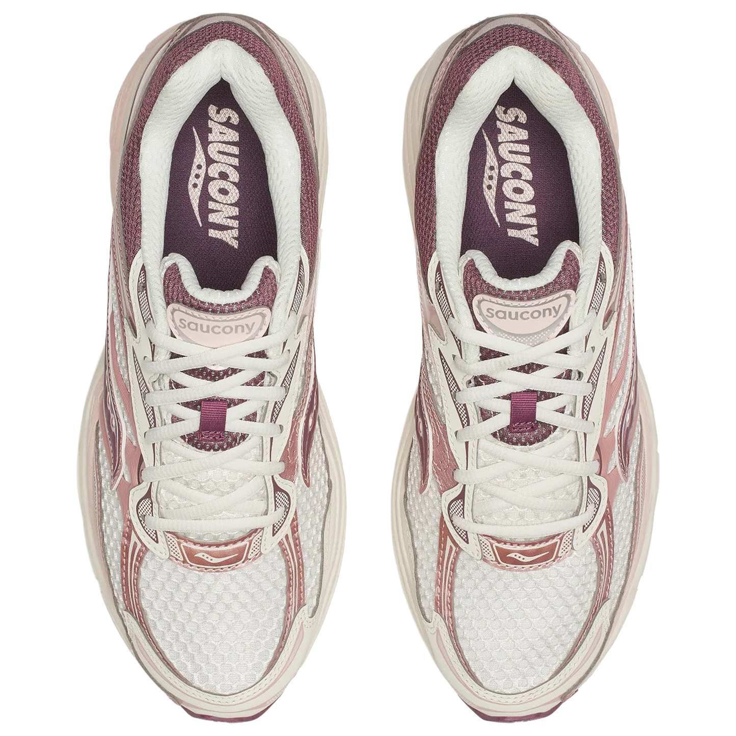 Saucony Progrid Omni 9 - Women's - Ivory/Peony (S6073915)