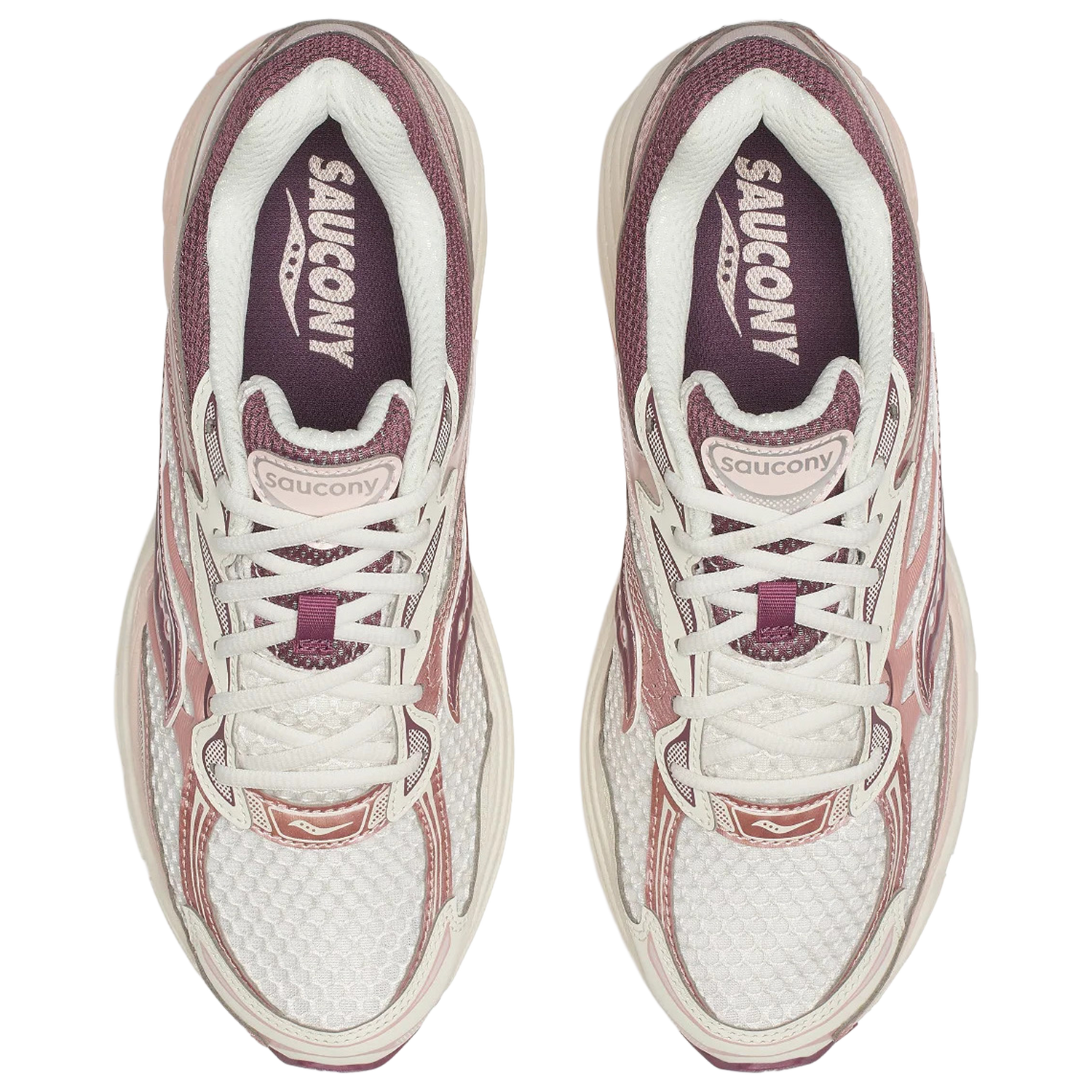 Saucony Progrid Omni 9 - Women's - Ivory/Peony (S6073915)