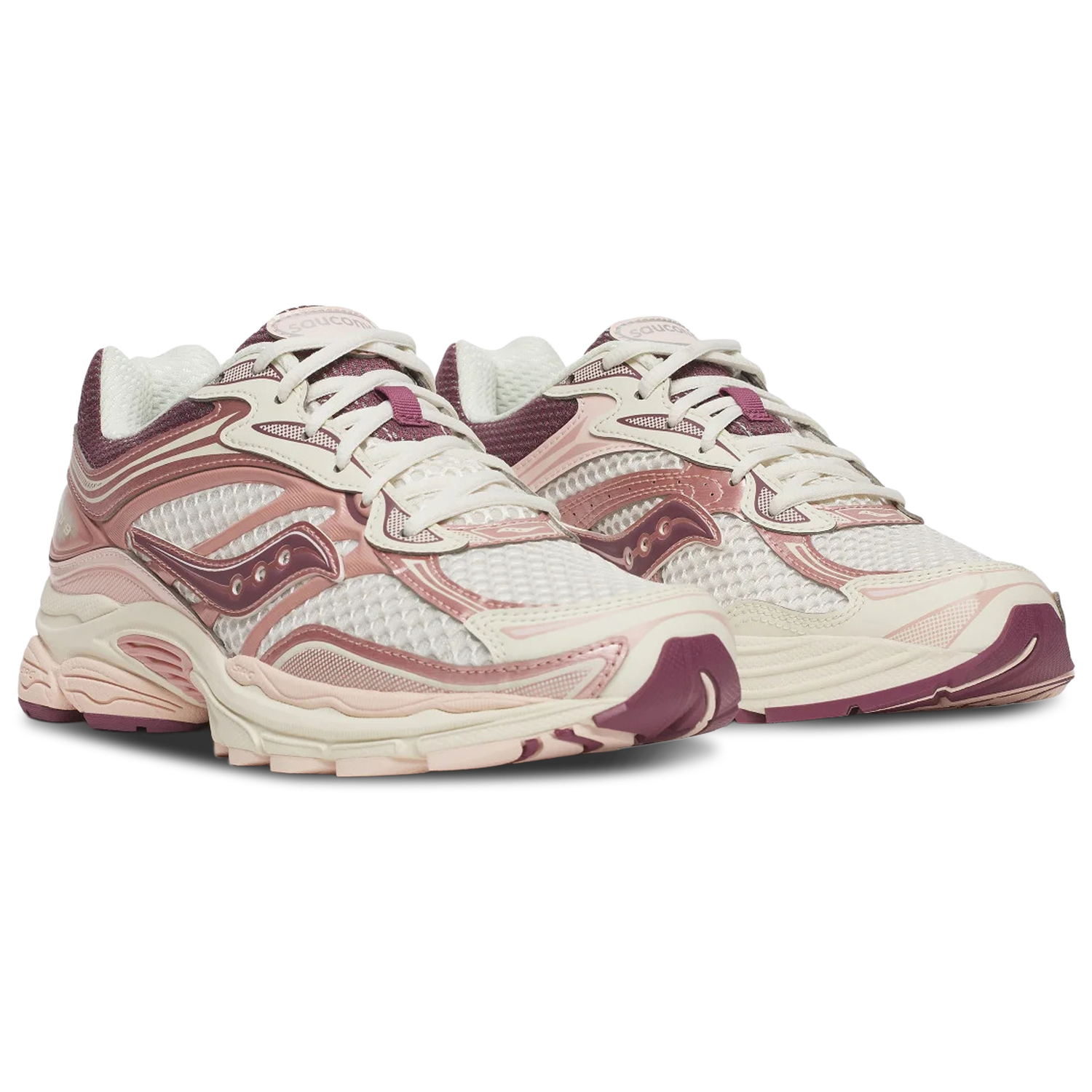 Saucony Progrid Omni 9 - Women's - Ivory/Peony (S6073915)