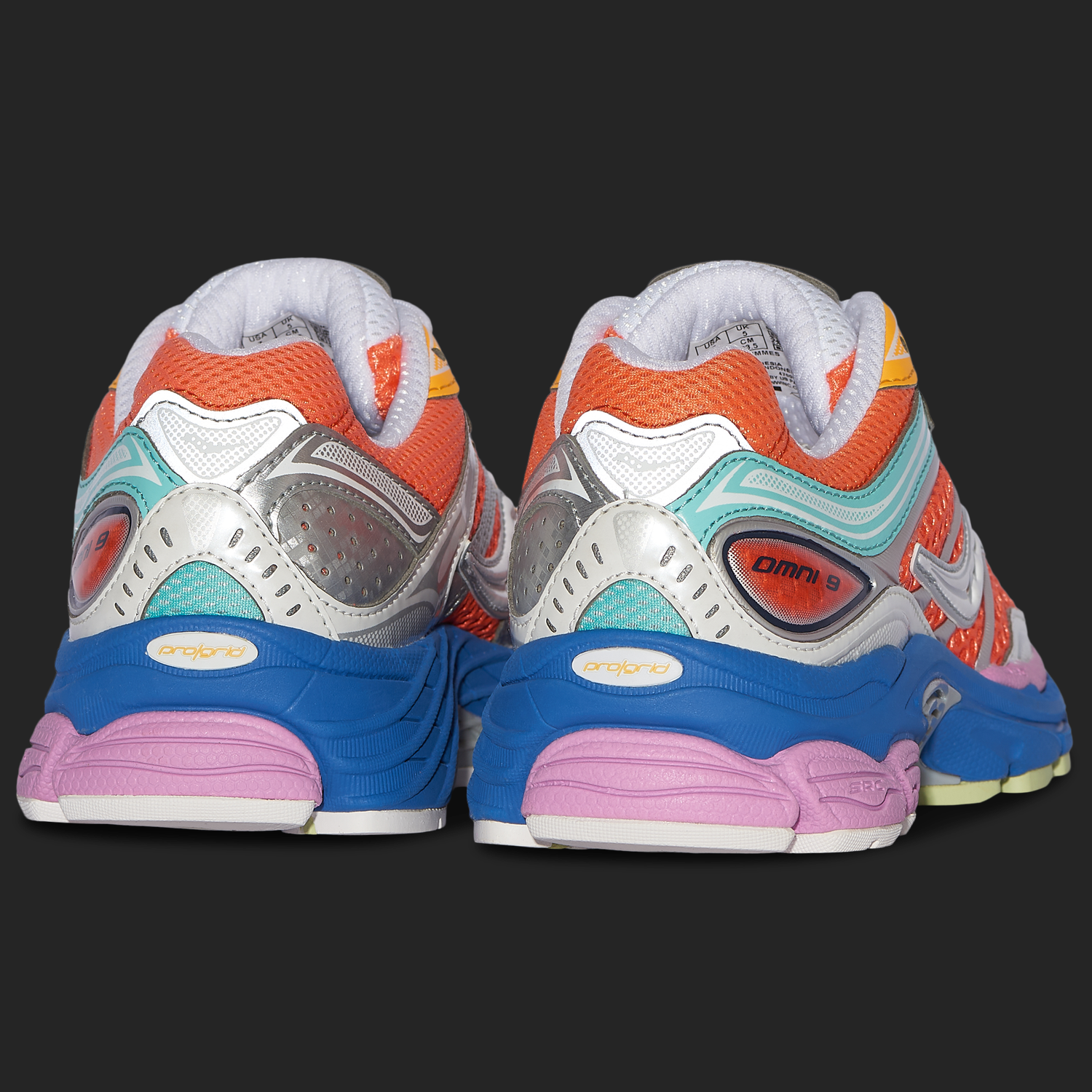 Saucony Progrid Omni 9 - Women's - Orange/Multi