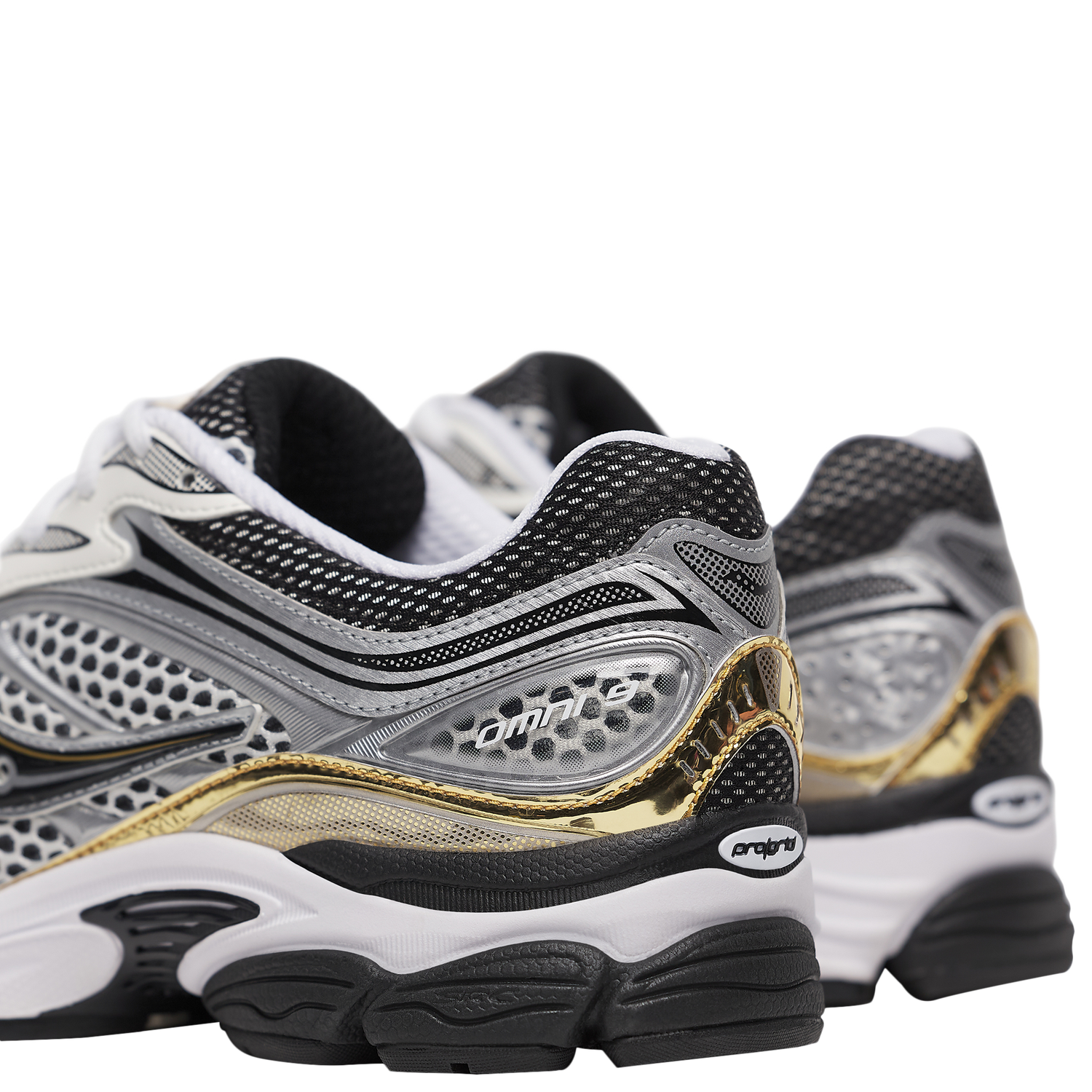 Saucony Progrid Omni 9 - Women's - Silver/Gold