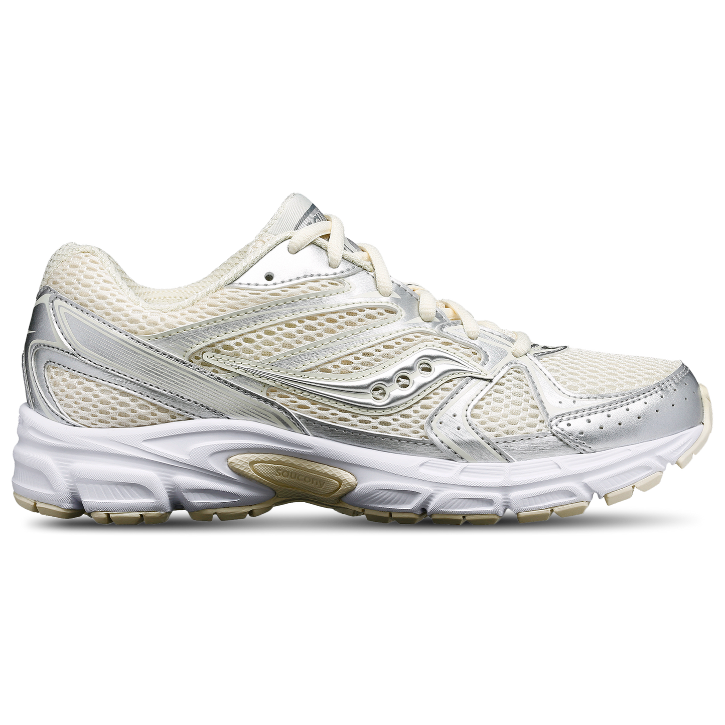 Saucony Ride Millennium - Women's - Cream/Silver