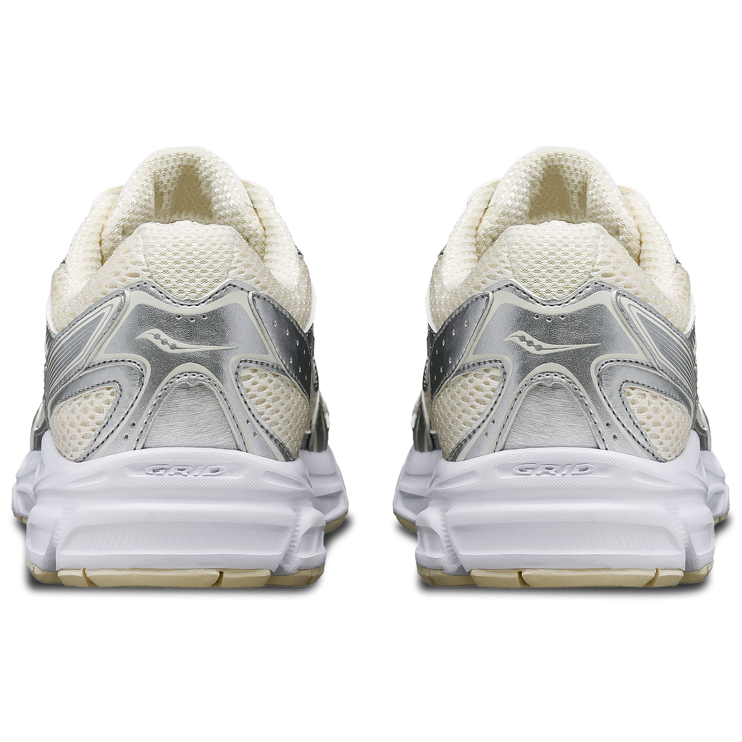 Saucony Ride Millennium - Women's - Cream/Silver
