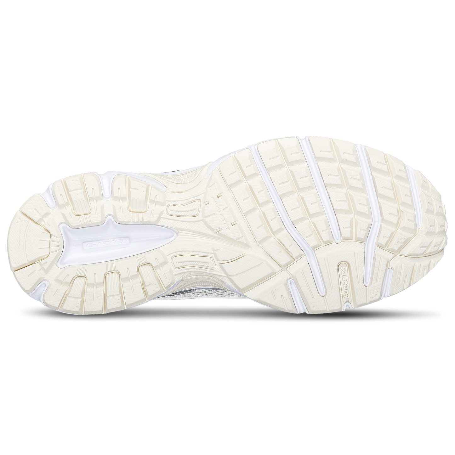 Saucony Ride Millennium - Women's - Cream/Silver