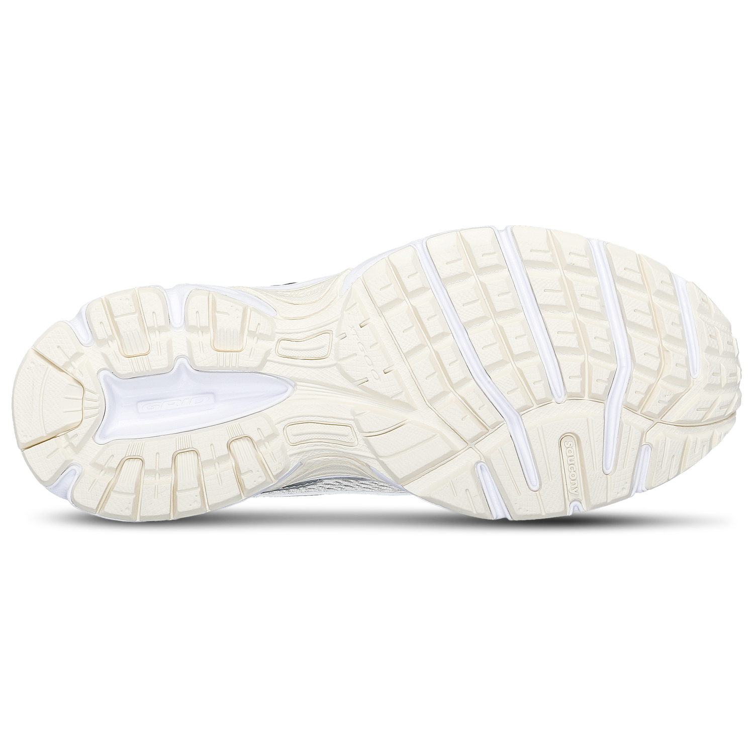 Saucony Ride Millennium - Women's - Cream/Silver