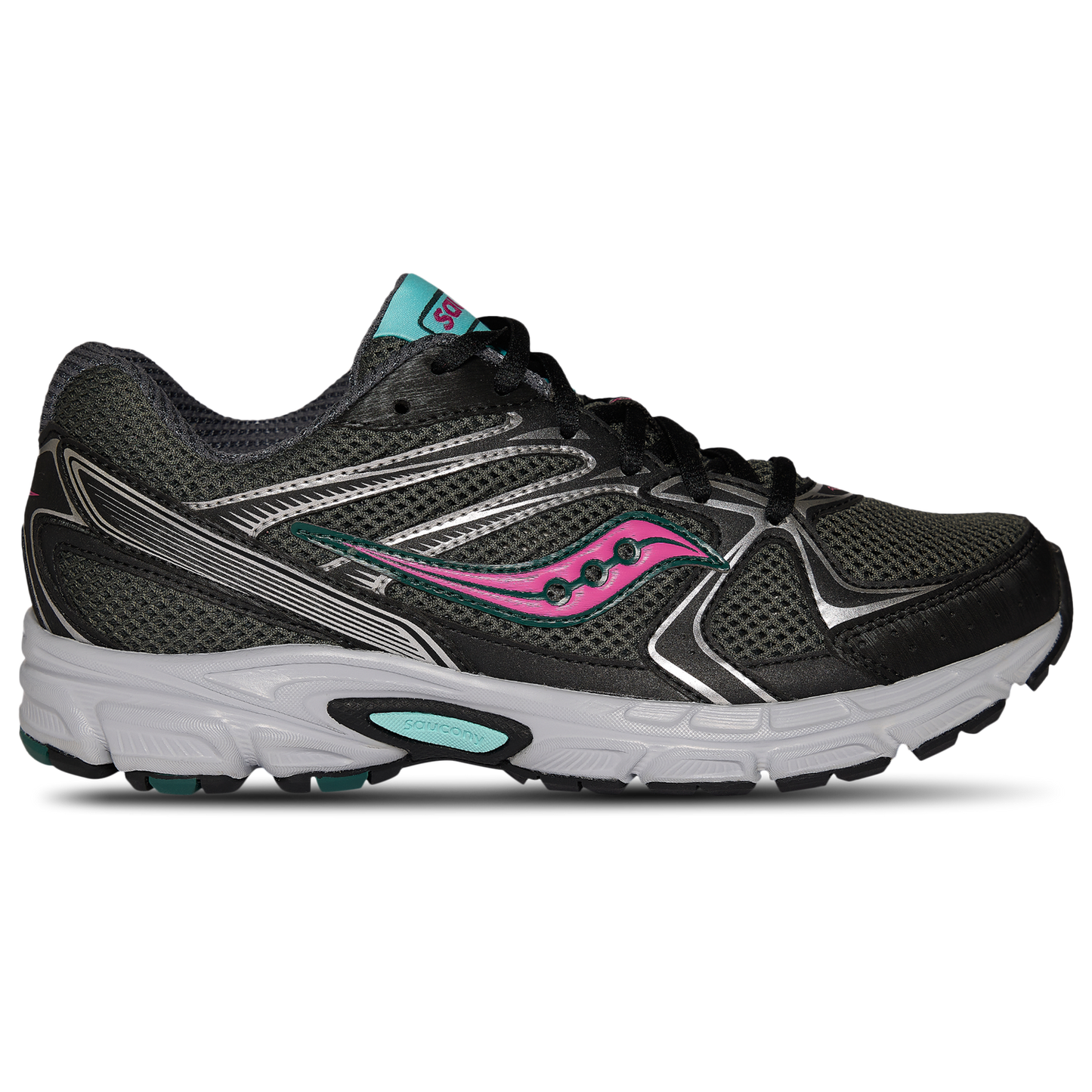 Saucony Ride Millennium - Women's - Carbon/Grey/Berry