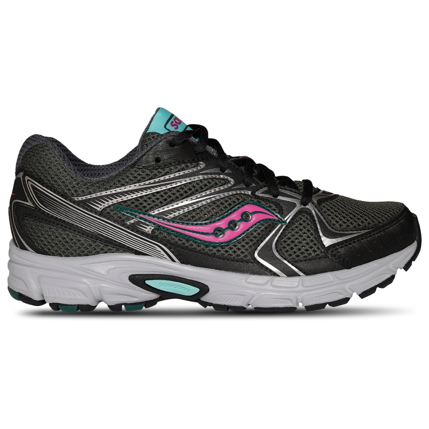 Saucony Ride Millennium - Women's - Carbon/Grey/Berry