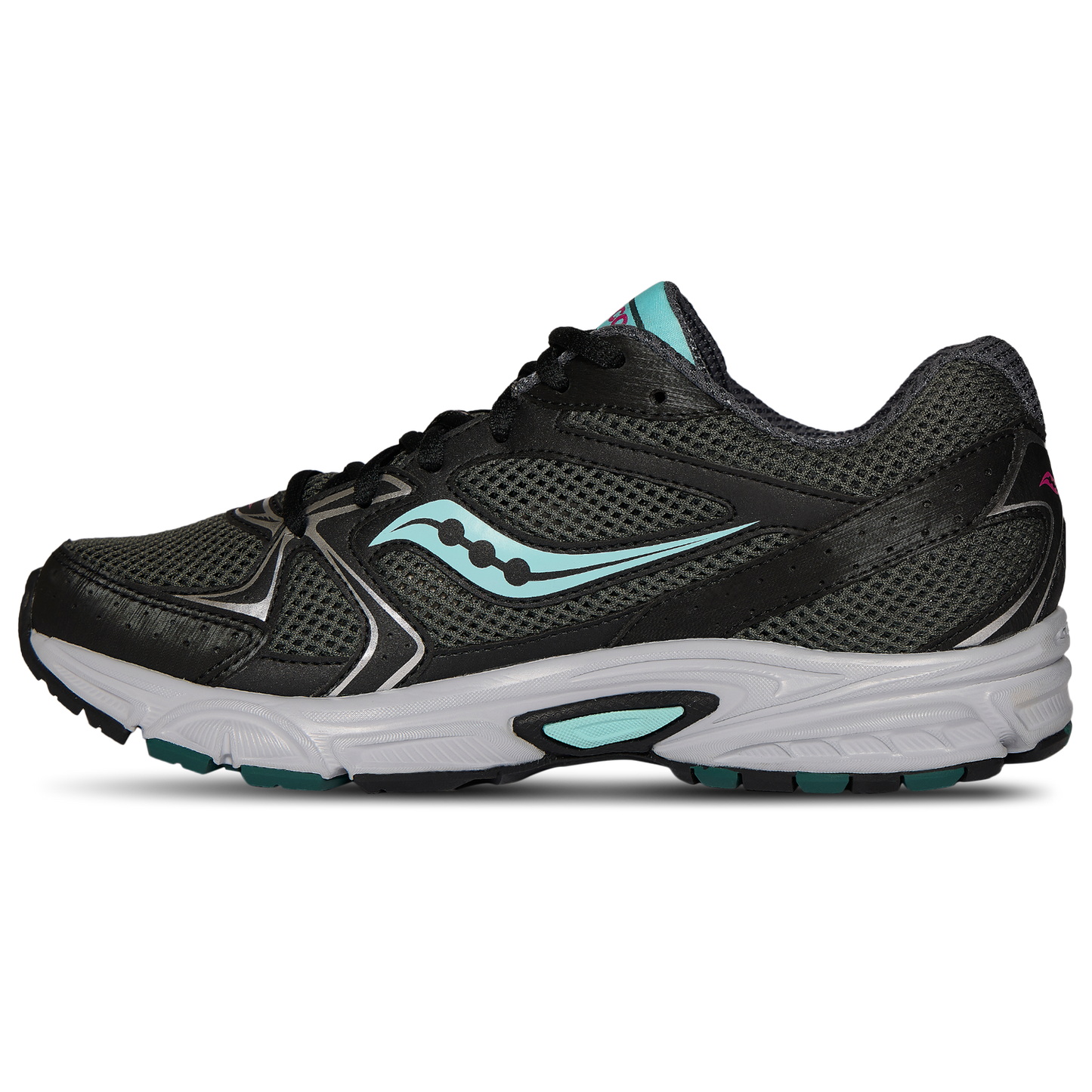 Saucony Ride Millennium - Women's - Carbon/Grey/Berry