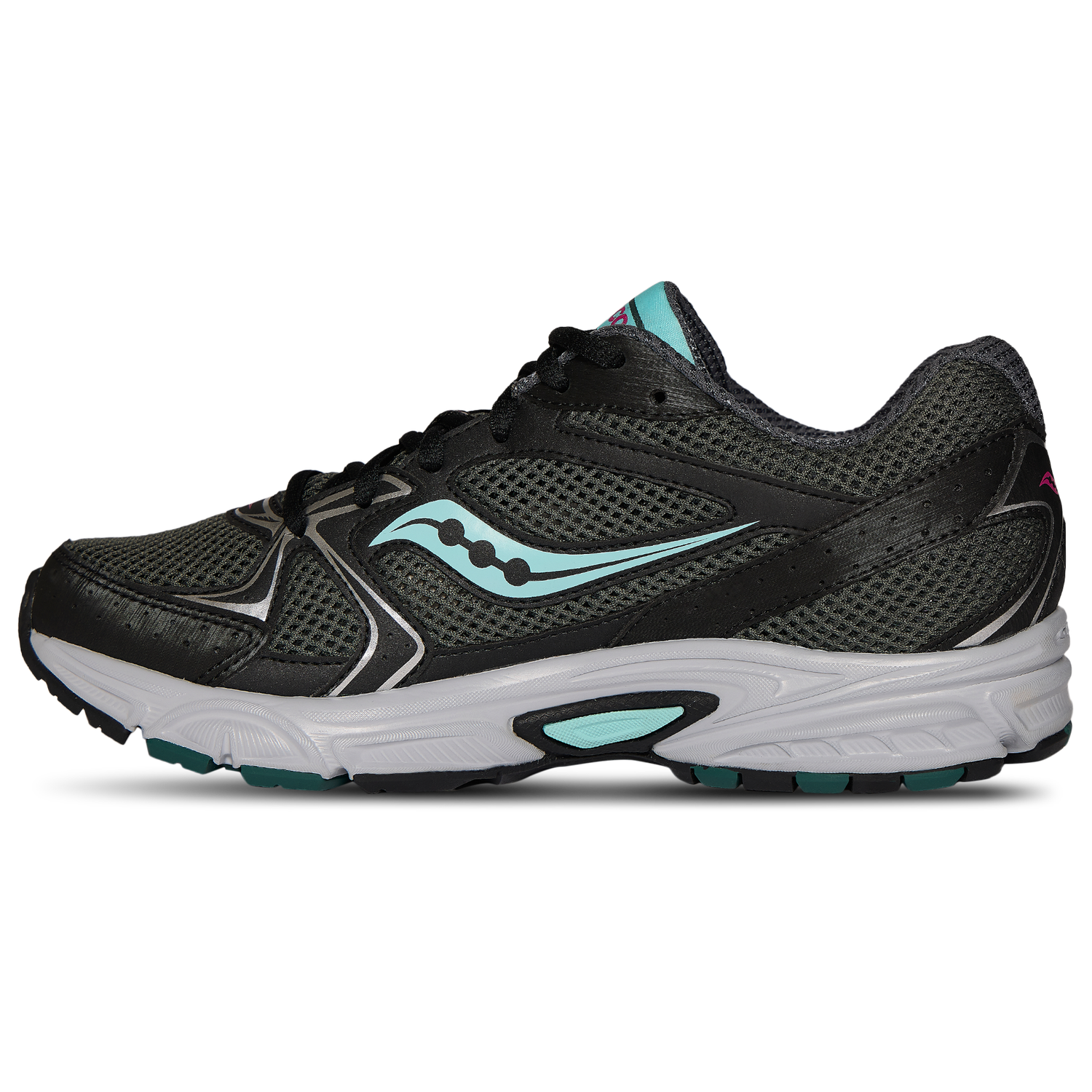 Saucony Ride Millennium - Women's - Carbon/Grey/Berry