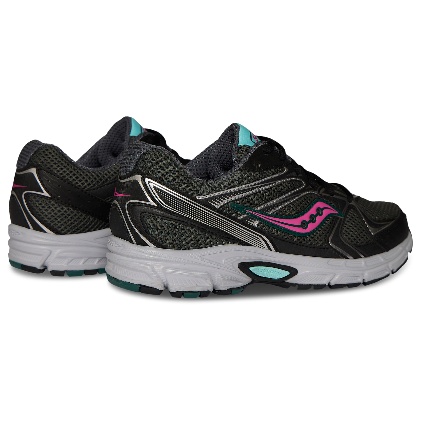 Saucony Ride Millennium - Women's - Carbon/Grey/Berry