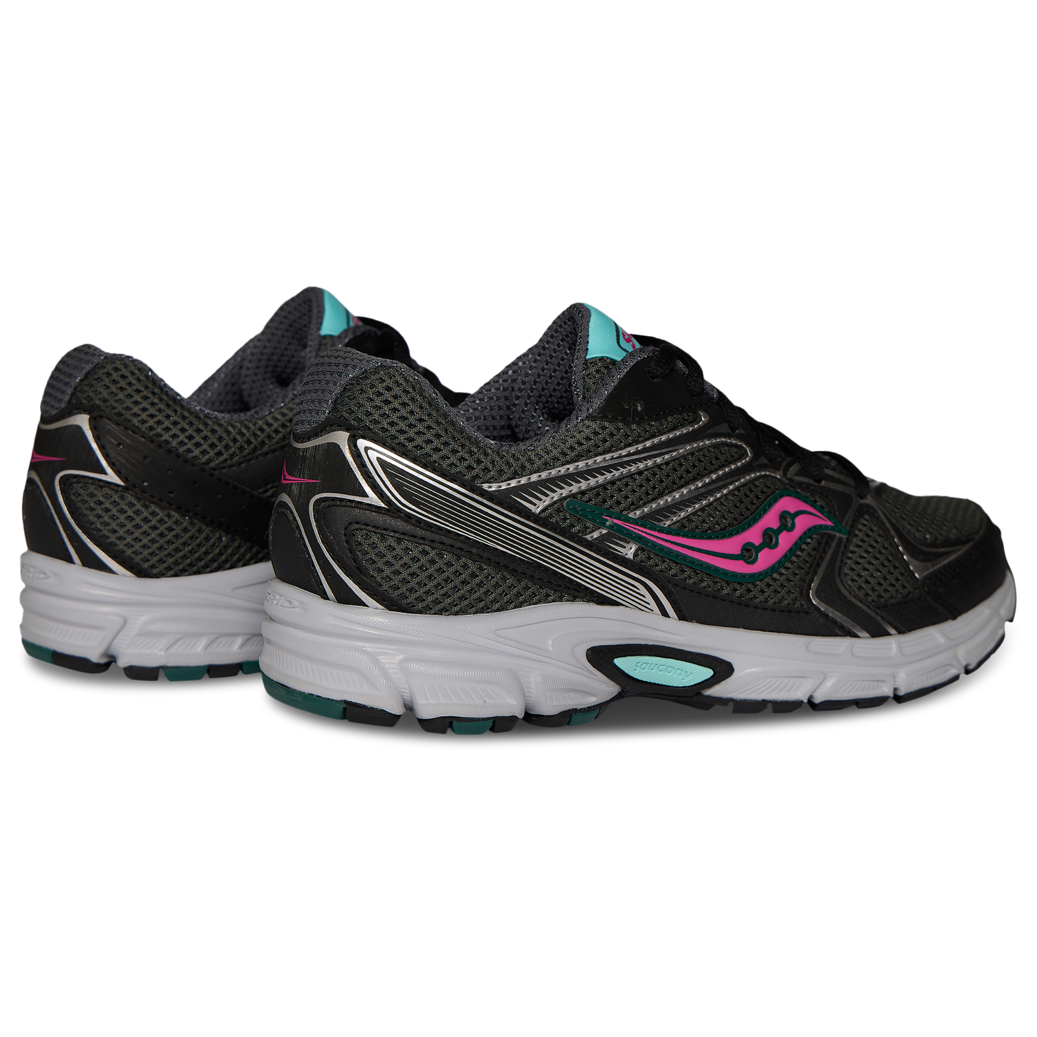 Saucony Ride Millennium - Women's - Carbon/Grey/Berry