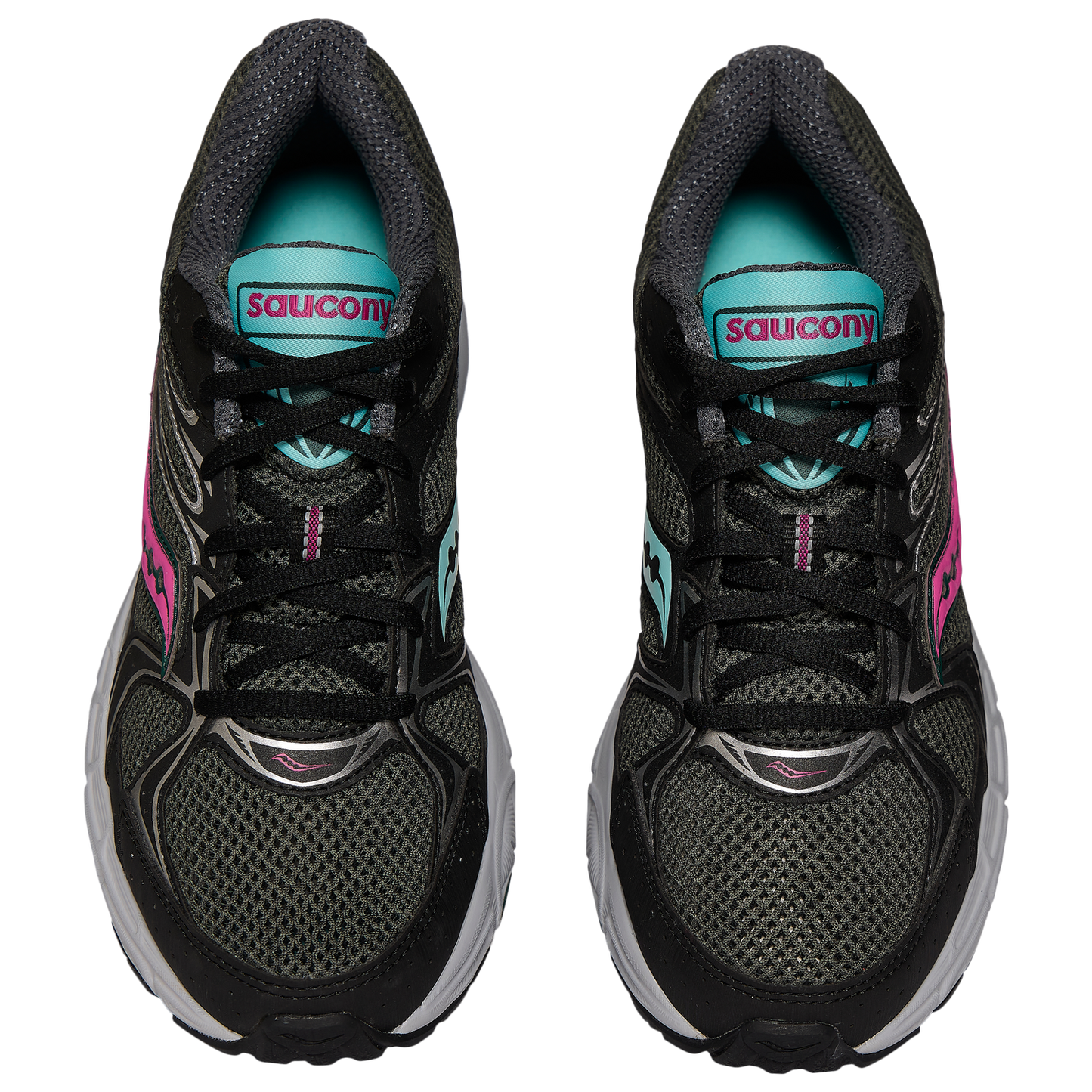 Saucony Ride Millennium - Women's - Carbon/Grey/Berry