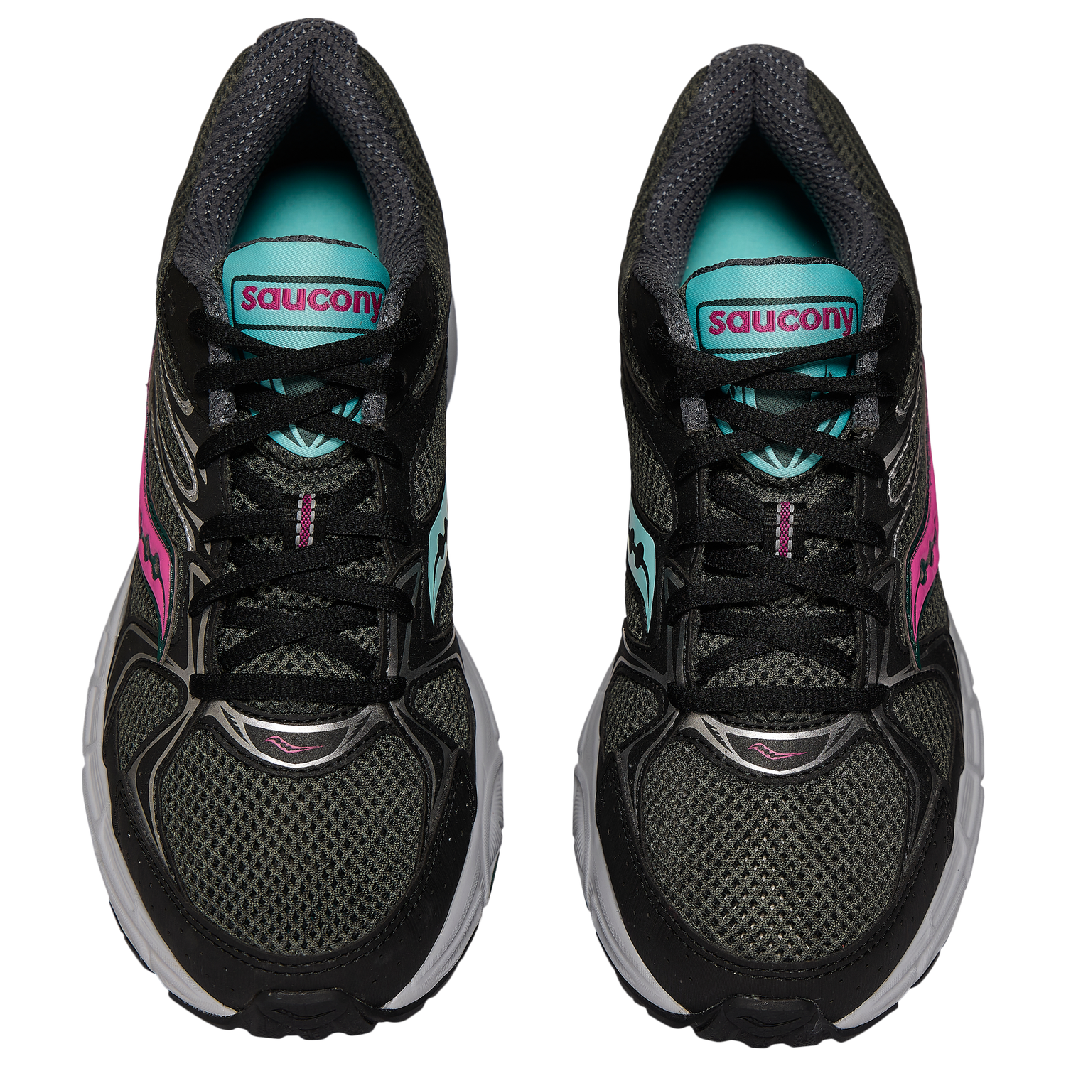Saucony Ride Millennium - Women's - Carbon/Grey/Berry