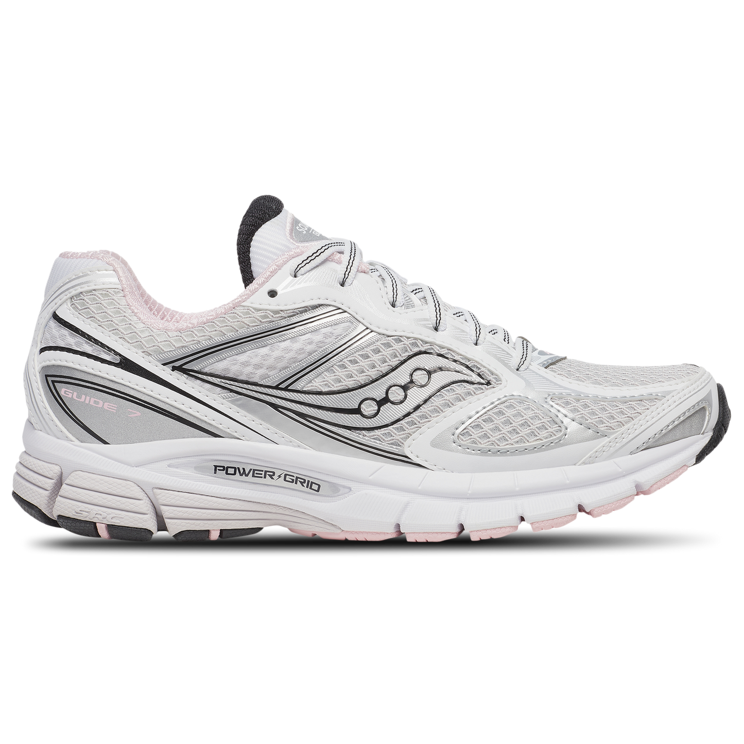 Saucony Guide 7 - Men's - White/Pink