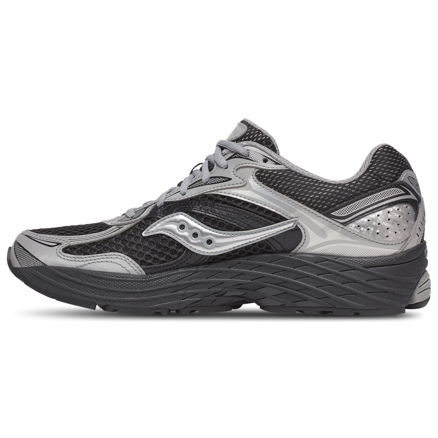 Saucony Progrid Omni 9 - Men's - Silver/Black