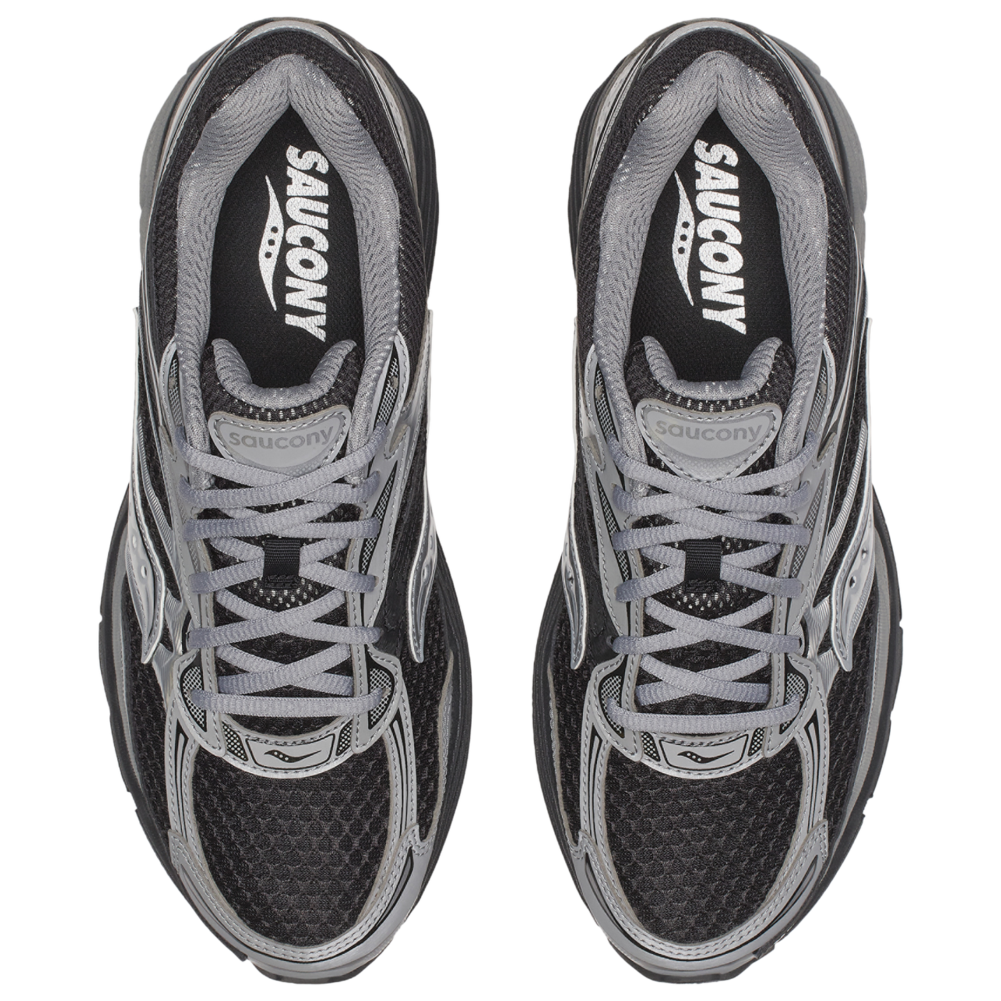Saucony Progrid Omni 9 - Men's - Silver/Black