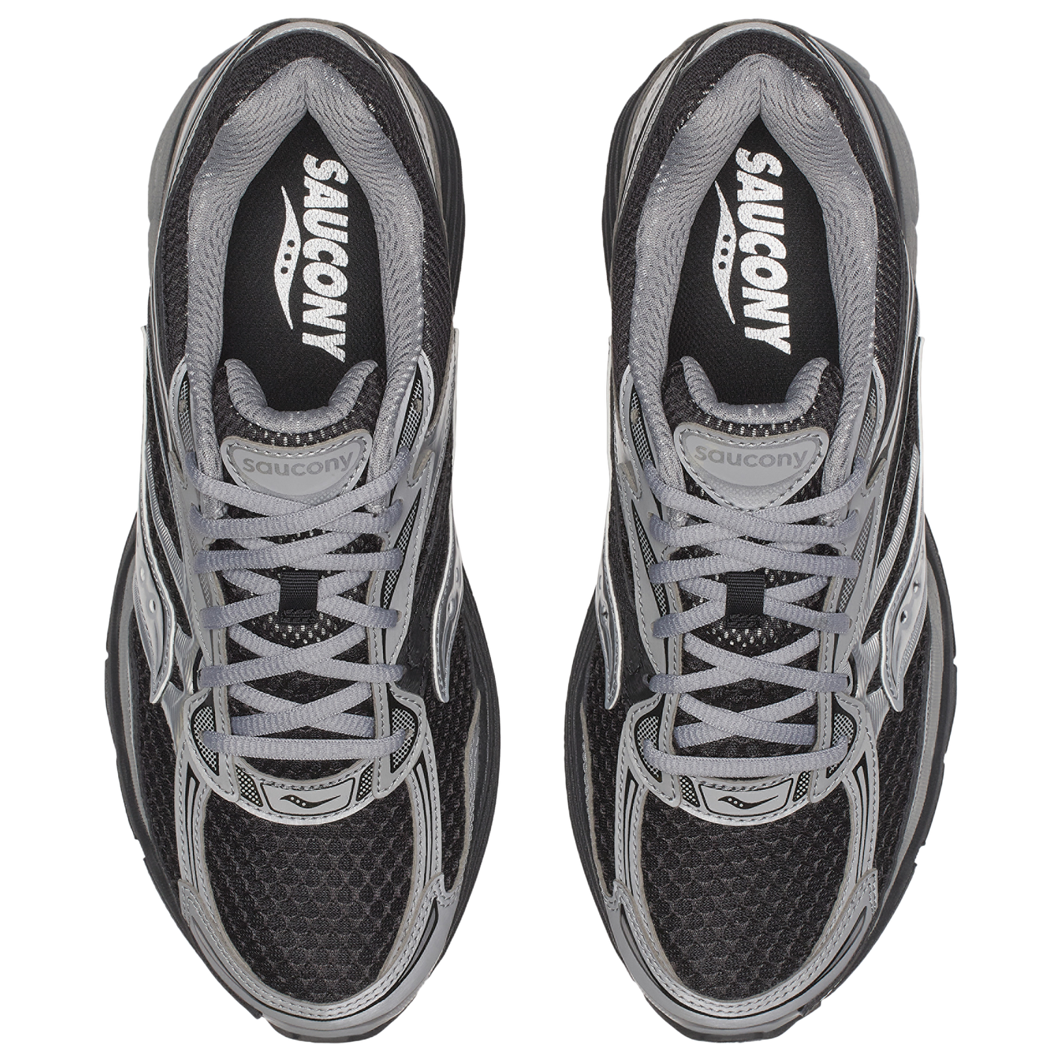 Saucony Progrid Omni 9 - Men's - Silver/Black