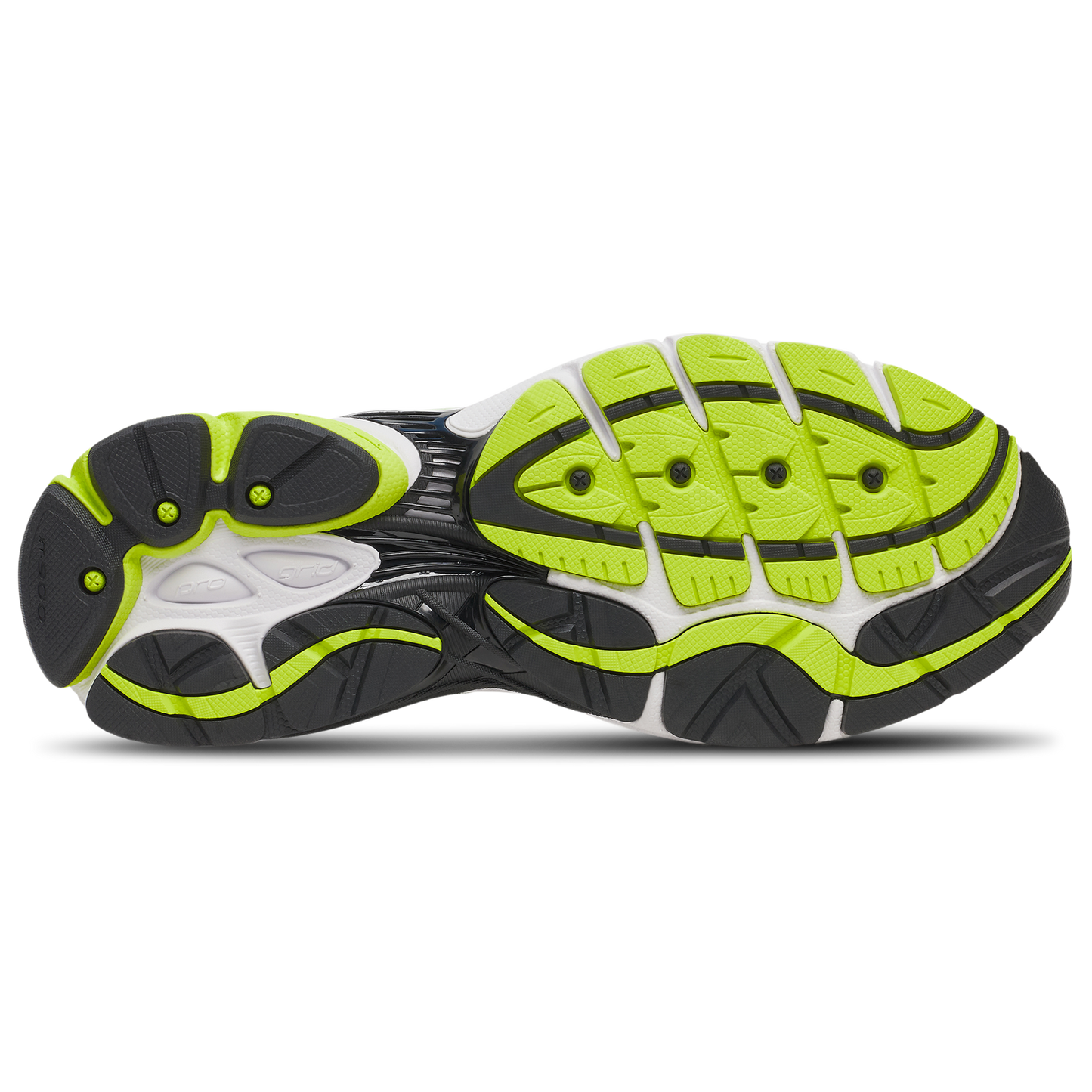 Saucony Progrid Omni 9 - Men's - Silver/Black/Citron