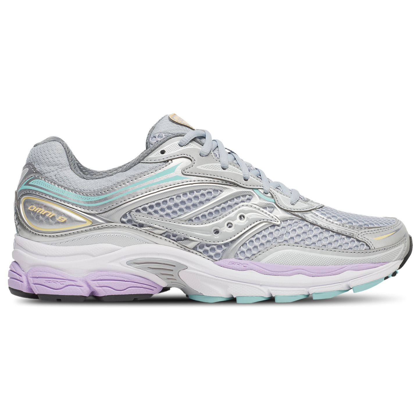 Saucony Progrid Omni 9 - Men's - Grey/Orchid
